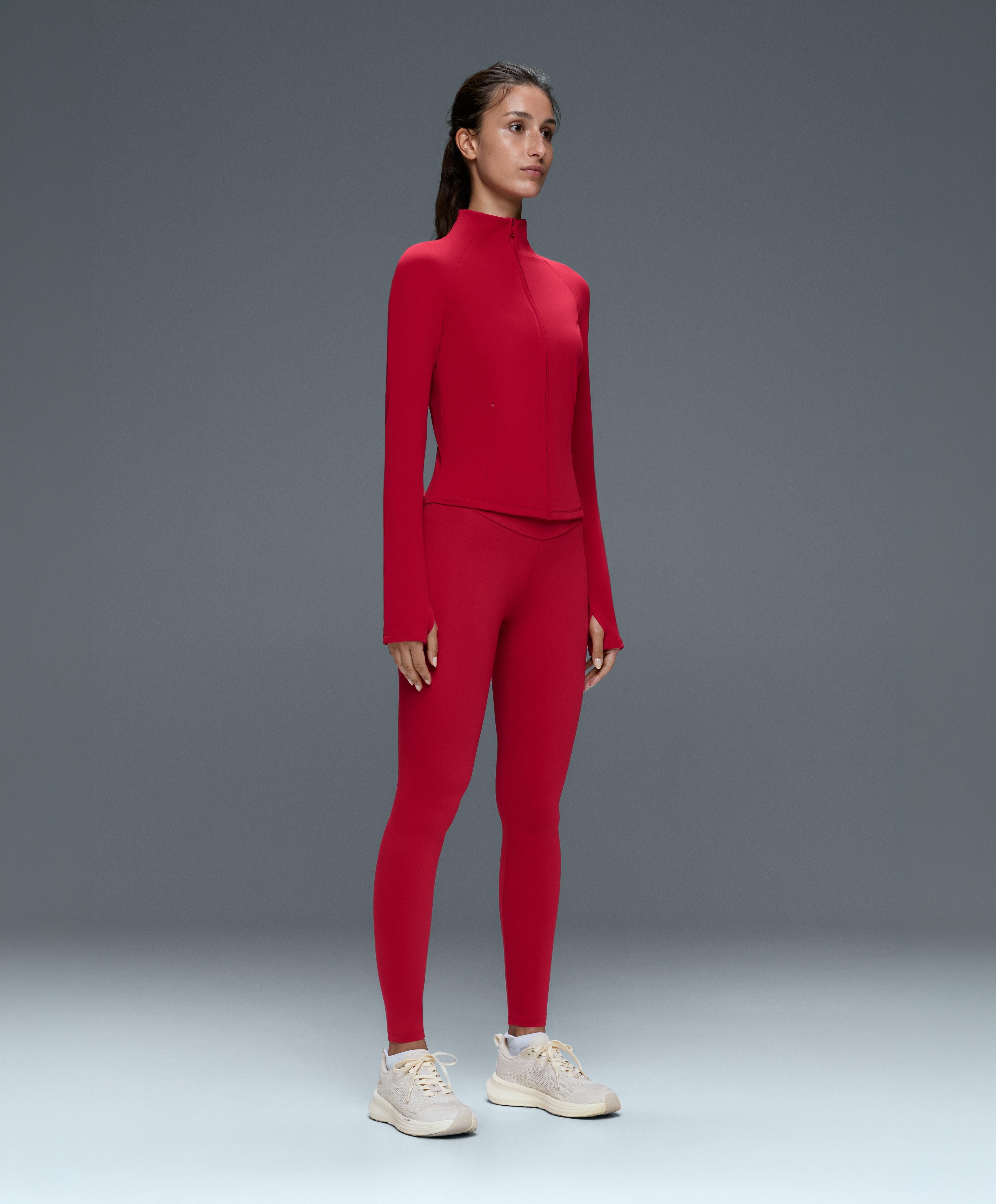 Light warm technical jacket — STRAWBERRY (alternate view)