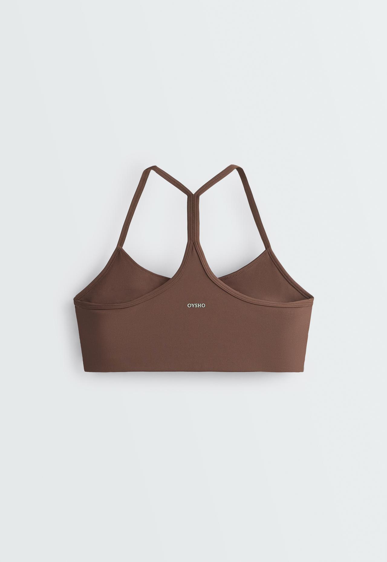 Comfortlux sports bra with low support — COCOA