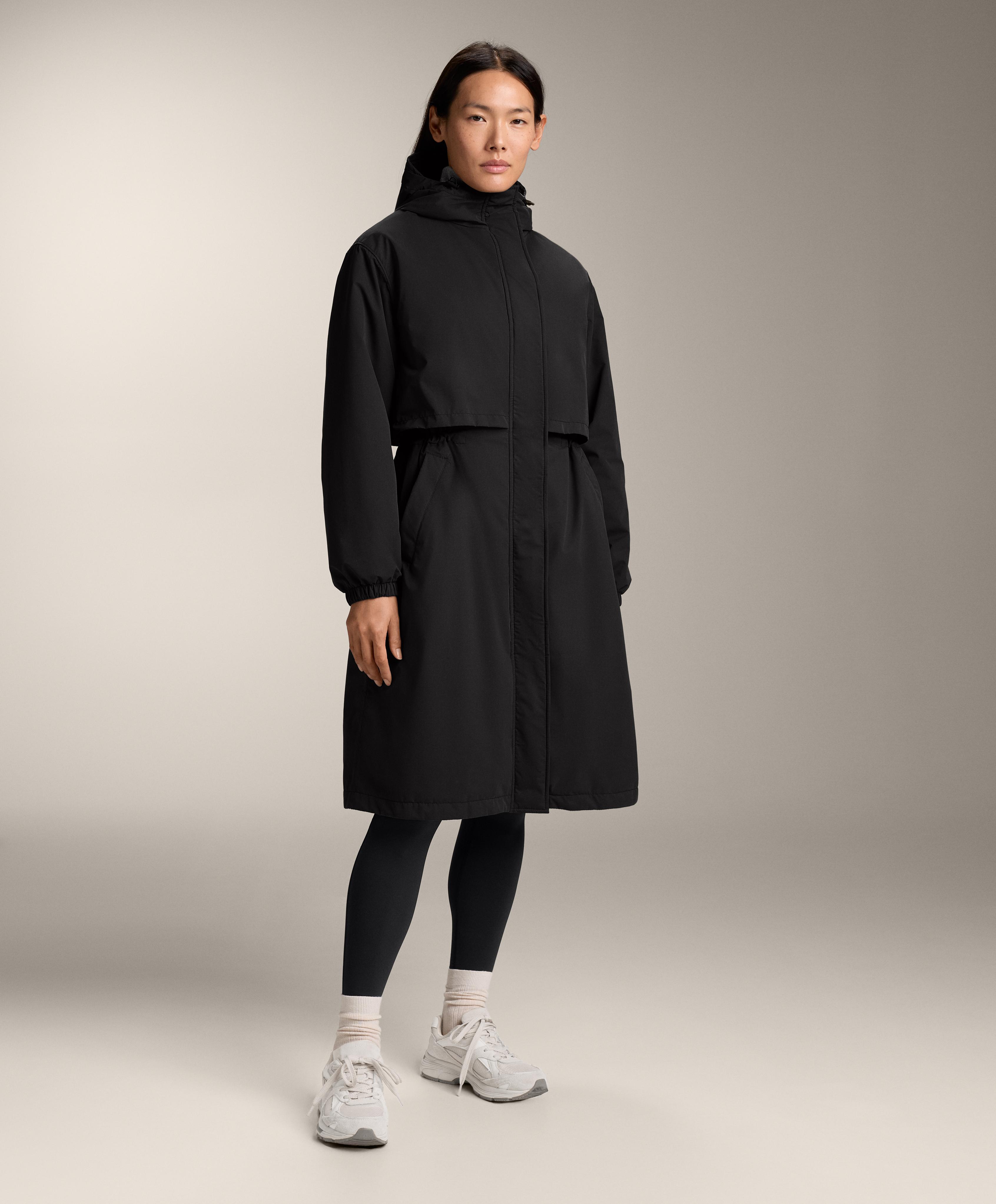 Lång, vadderad och vattentät jacka 10k FELLEX® med AEROGEL