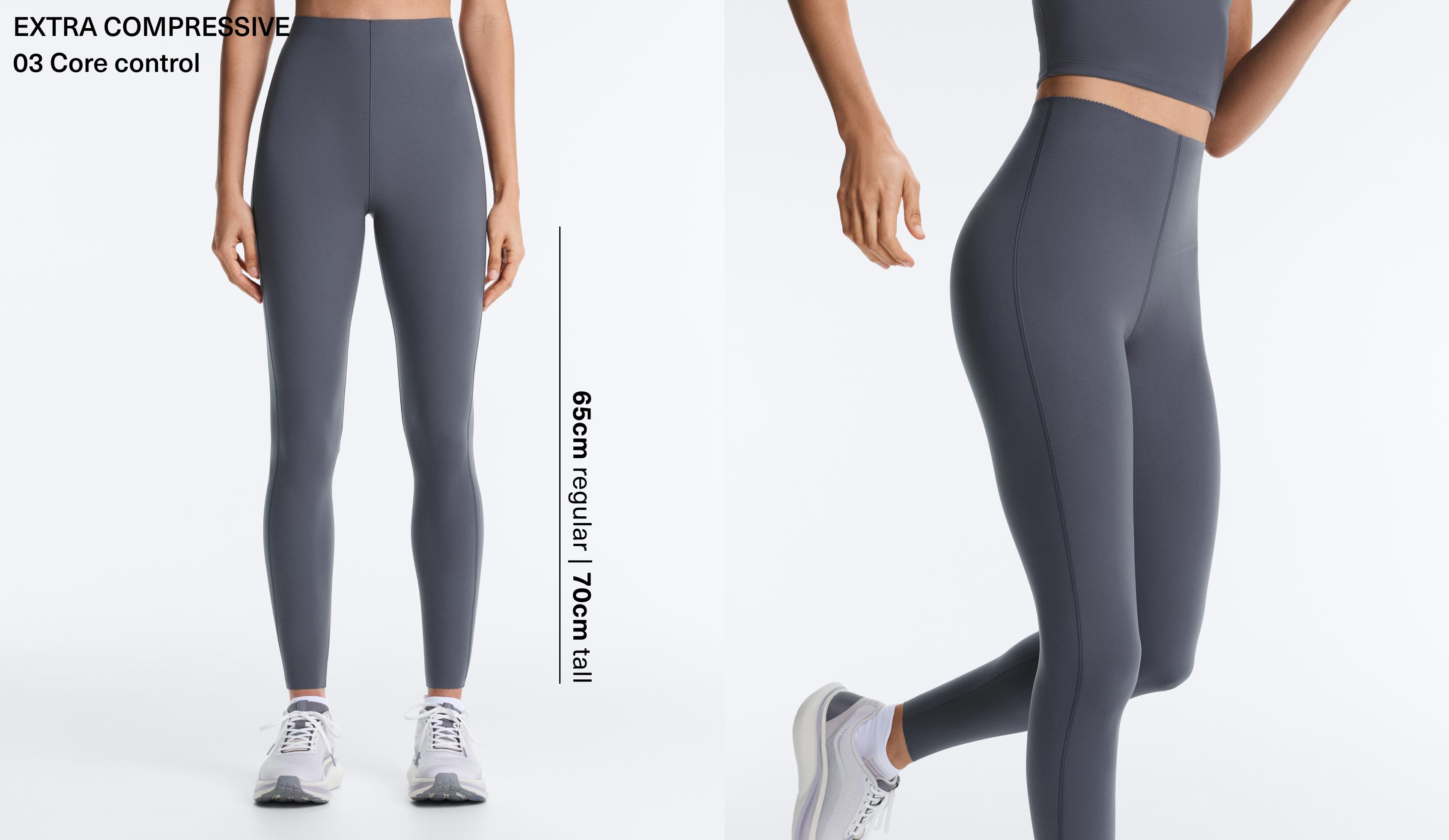 Extra Compressive core control ankle-length leggings