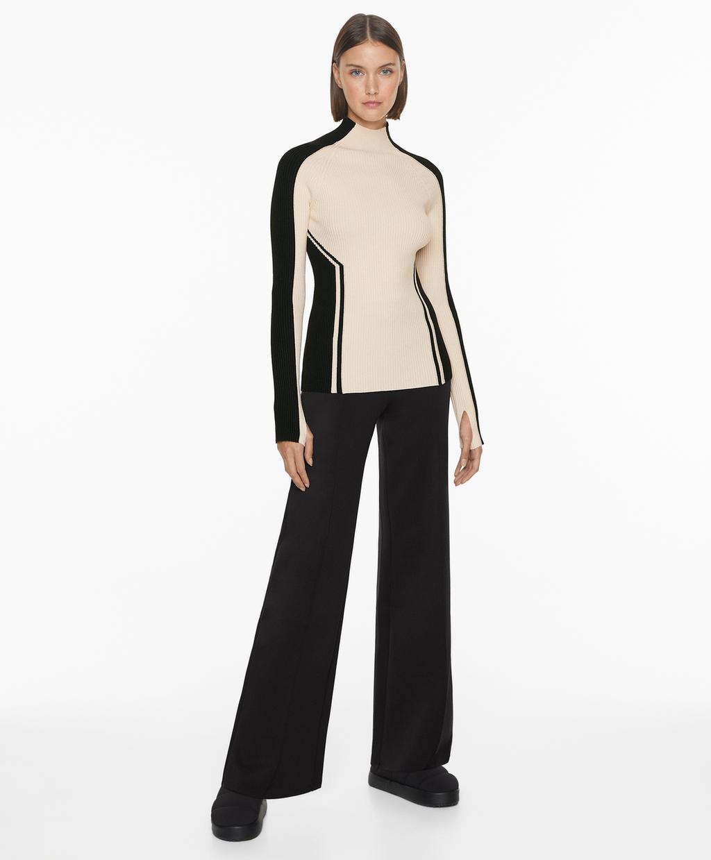 Structured knit base layers top OYSHO HRVATSKA