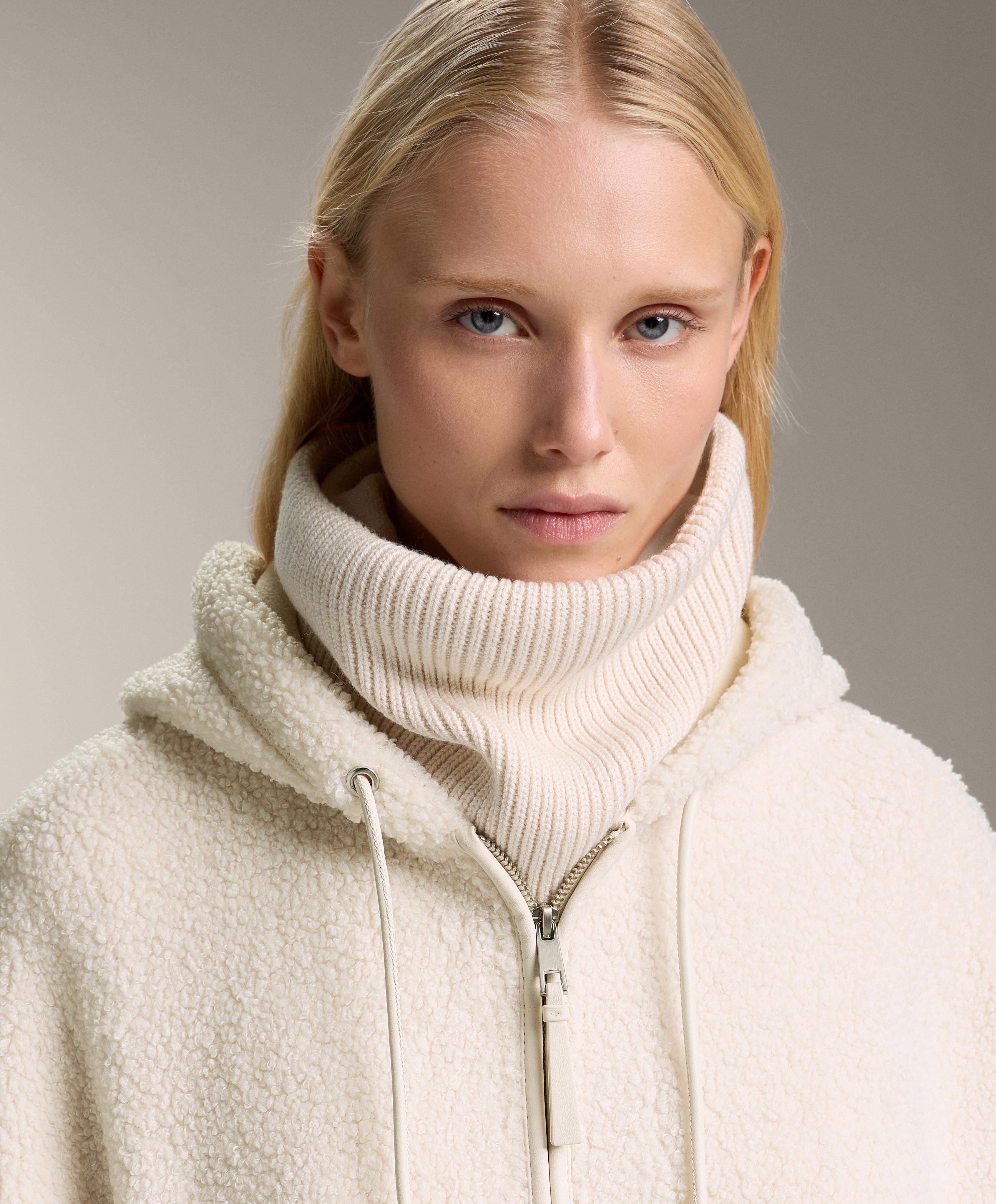 Rib knit snood