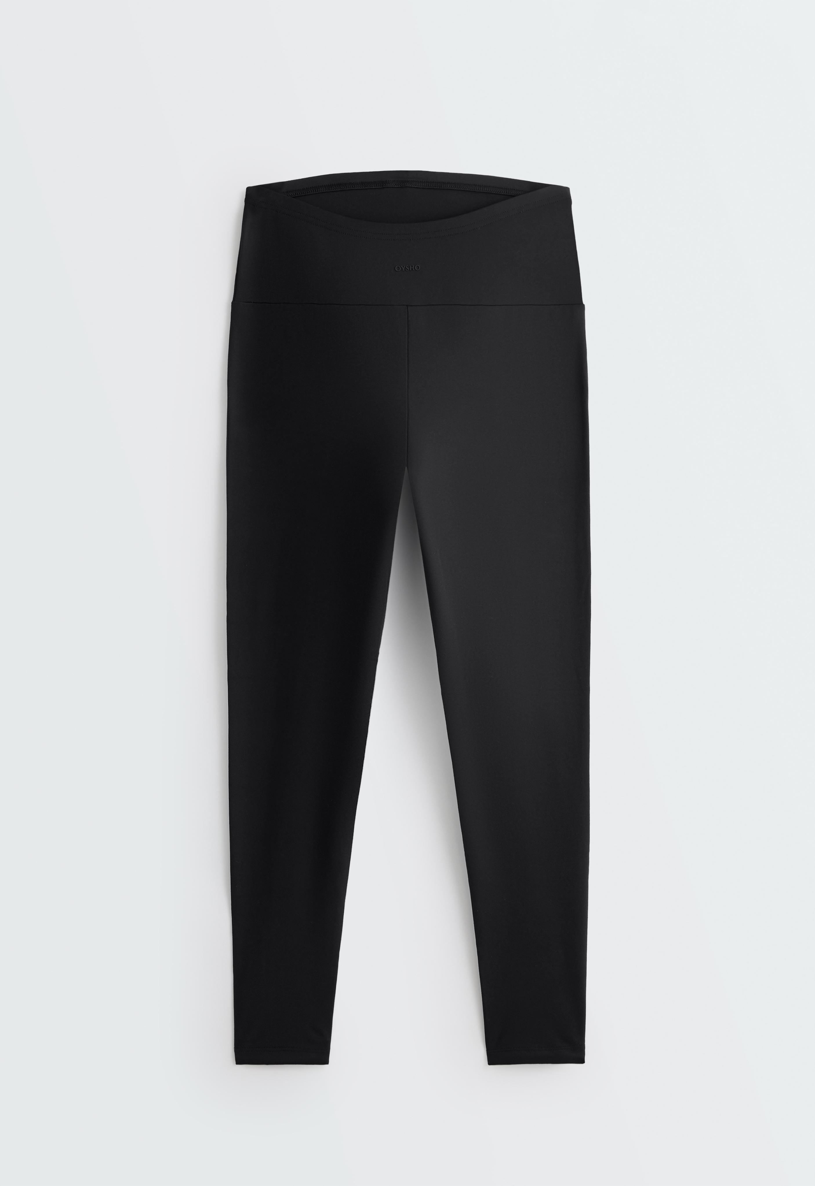Comfortlux maternity leggings — BLACK