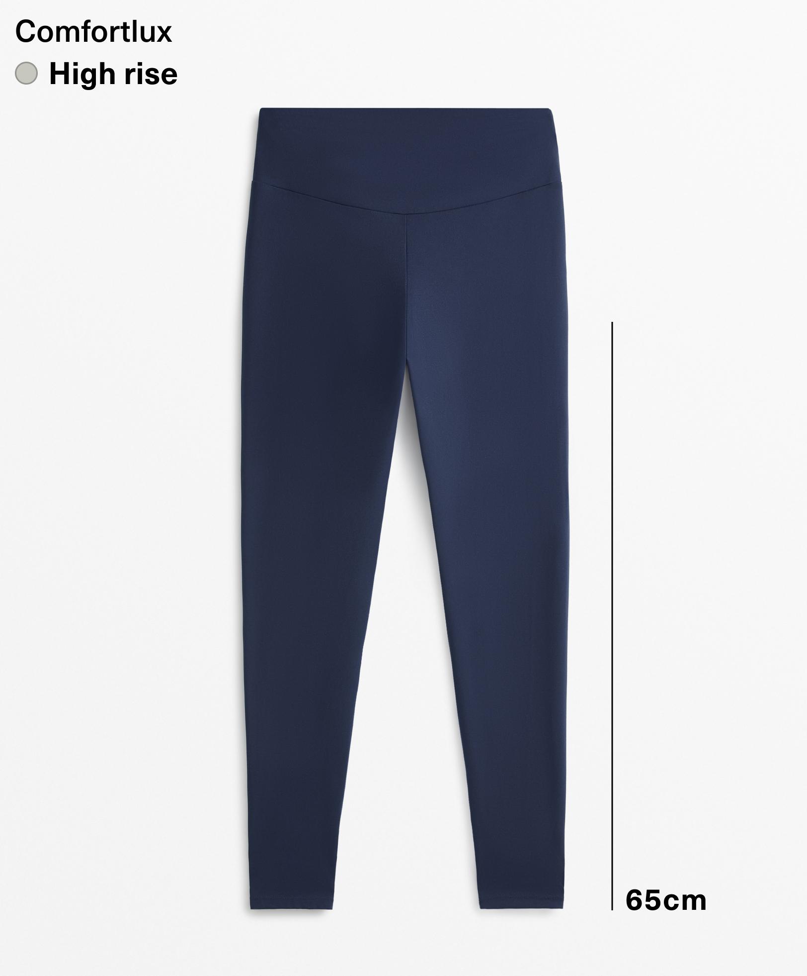 Comfortlux high-rise ankle-length leggings