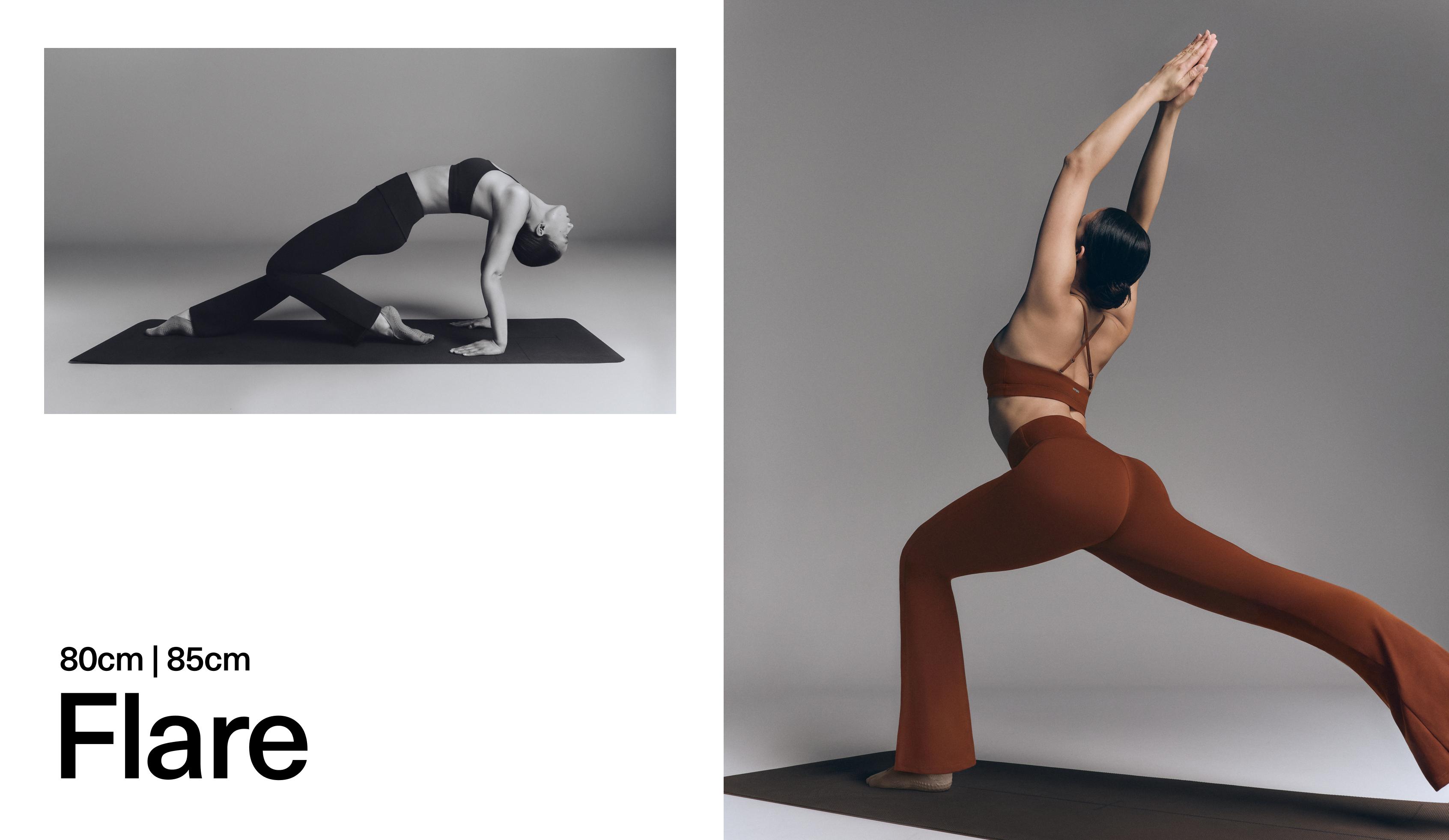 بنطلون فلير بخصر عالٍ Comfortlux