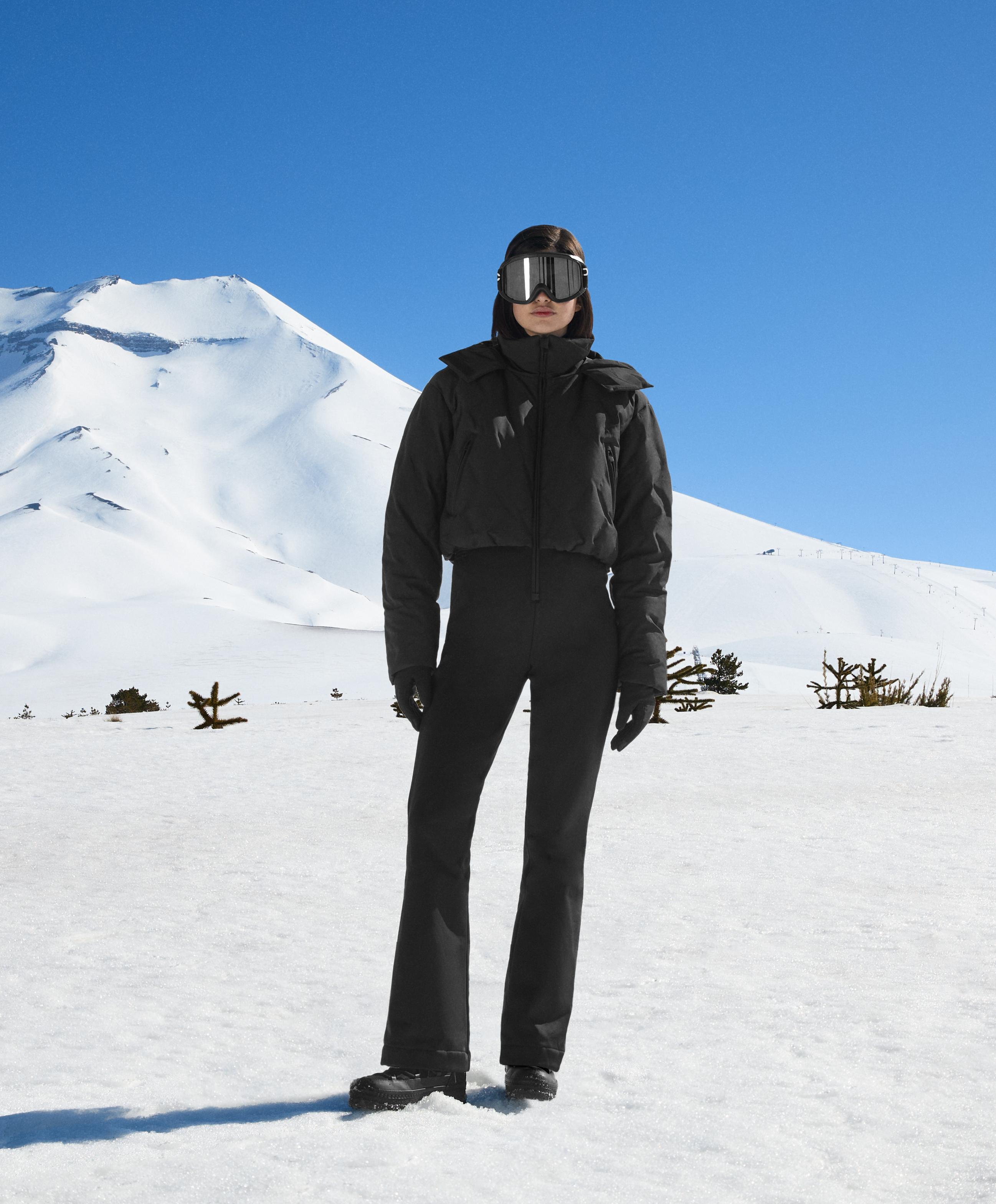 PrimaLoft® SKI water-resistant padded straight-leg jumpsuit