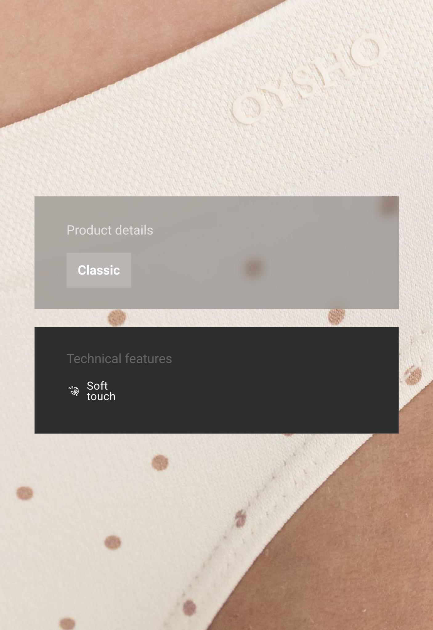 5 seamless soft-touch classic briefs — MINK
