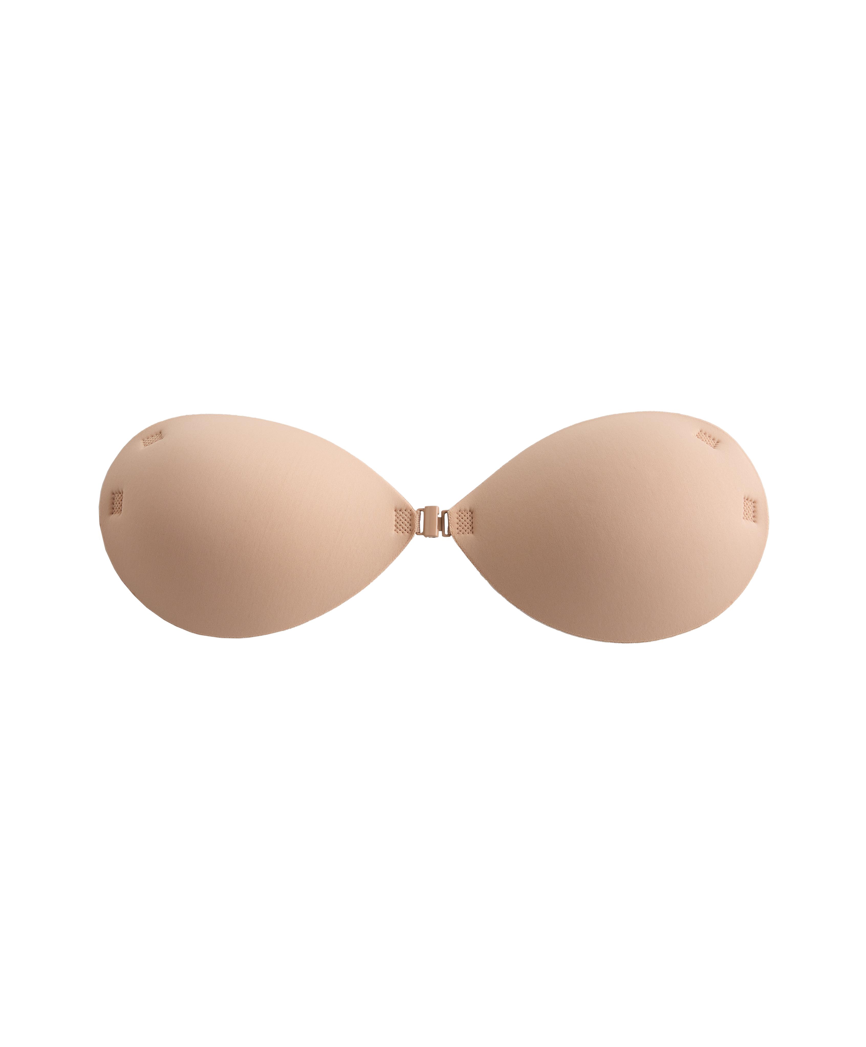 Adhesive fabric cups — BEIGE