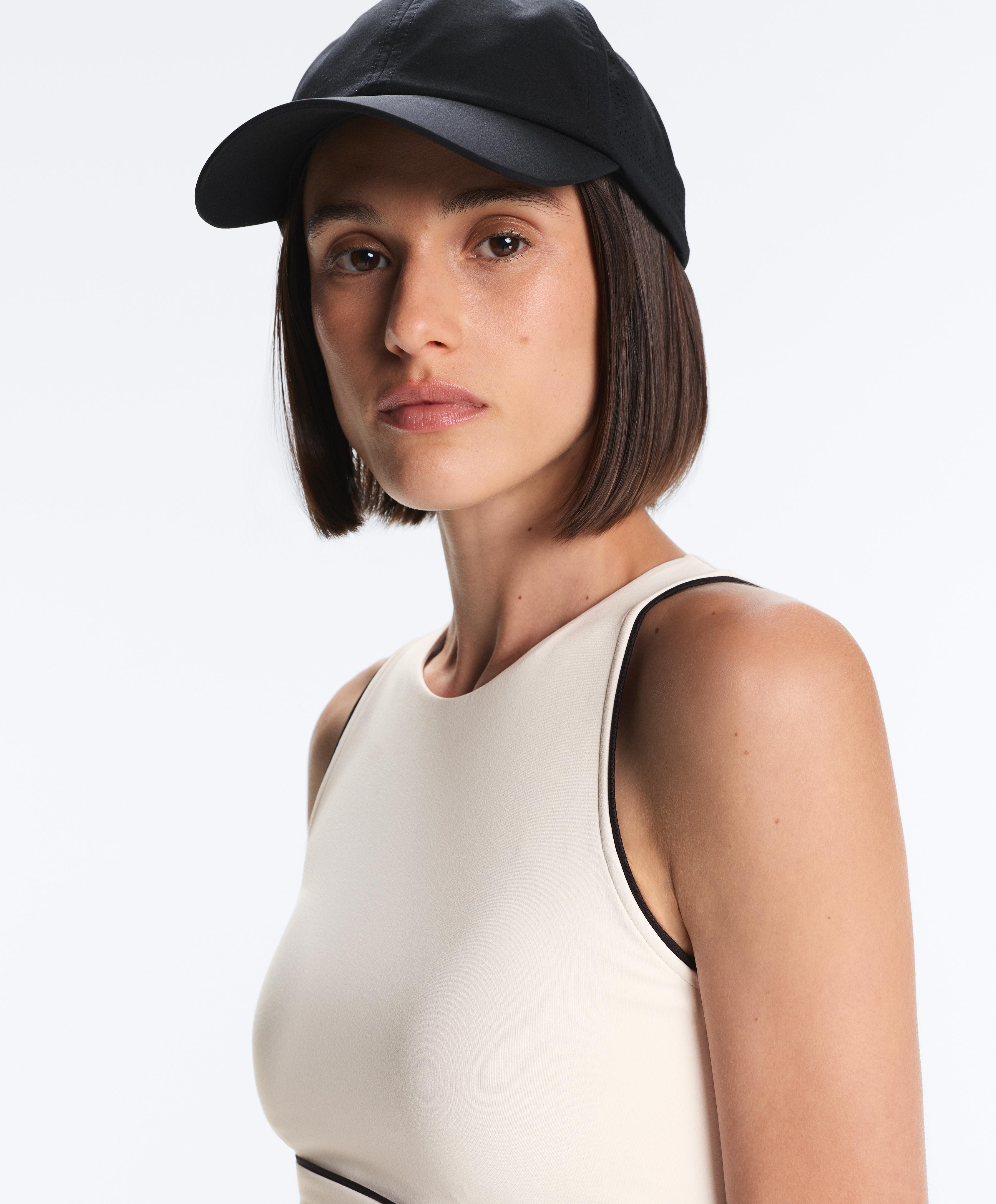 Comfortlux sleeveless tie tank top — PALE ECRU