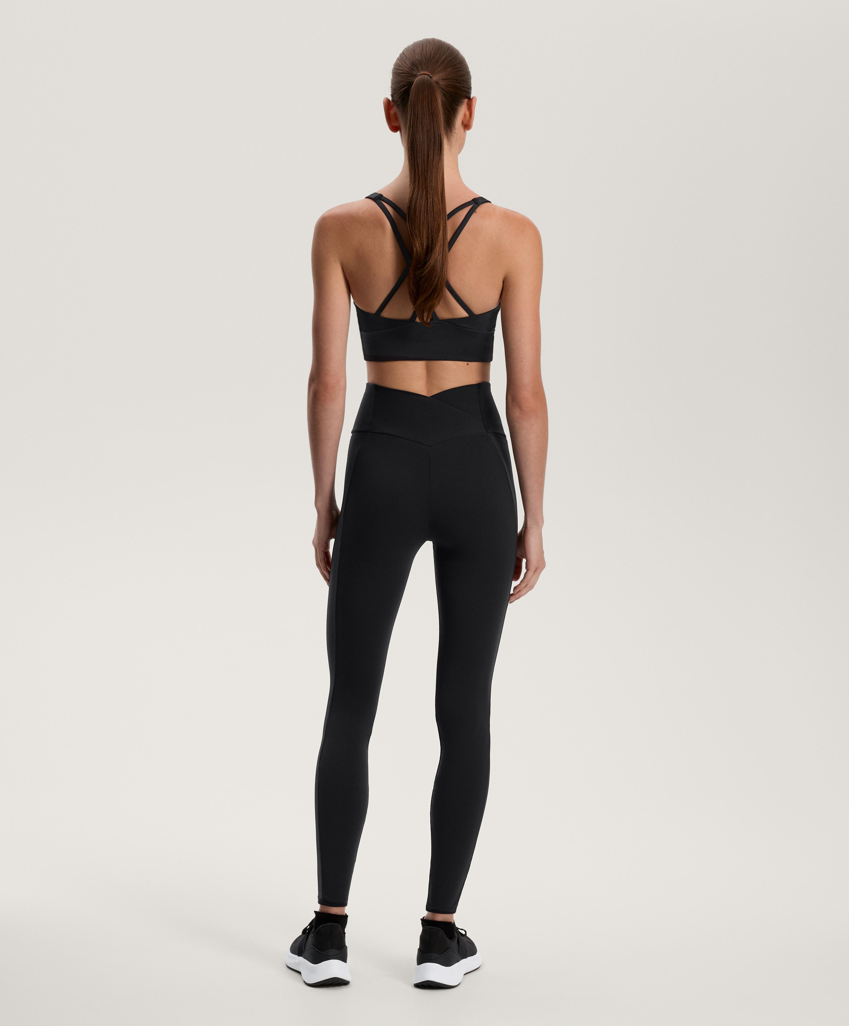 Total look comfortlux super high rise Comfortlux pockets negro con sujetador