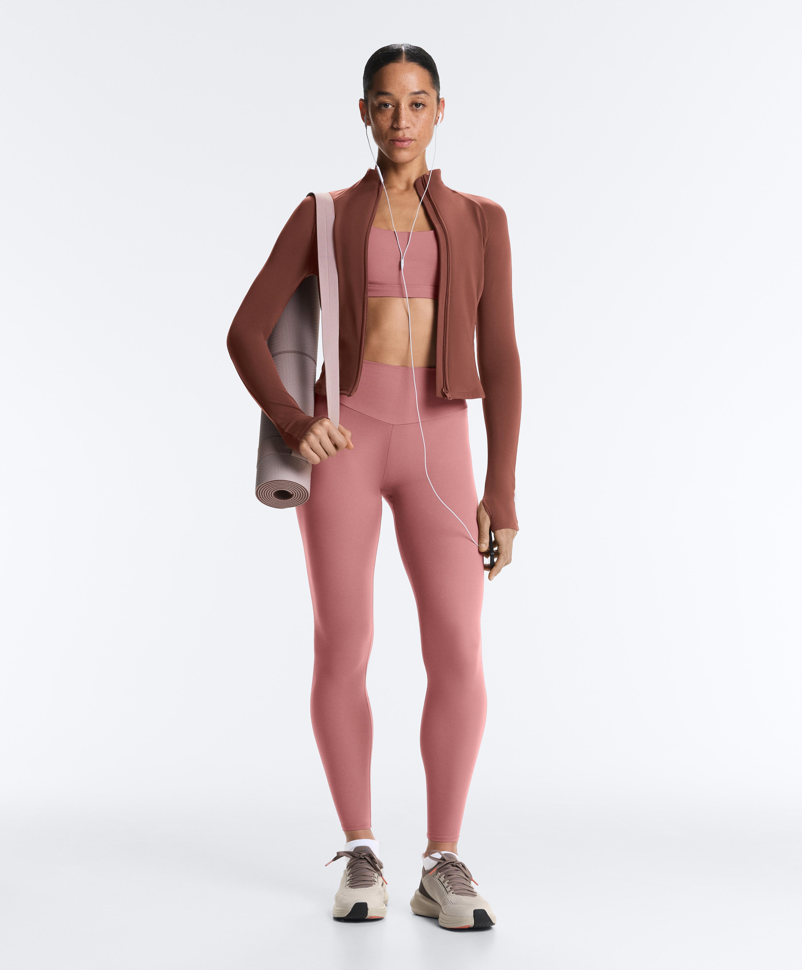 Light warm technical jacket — MAHOGANY