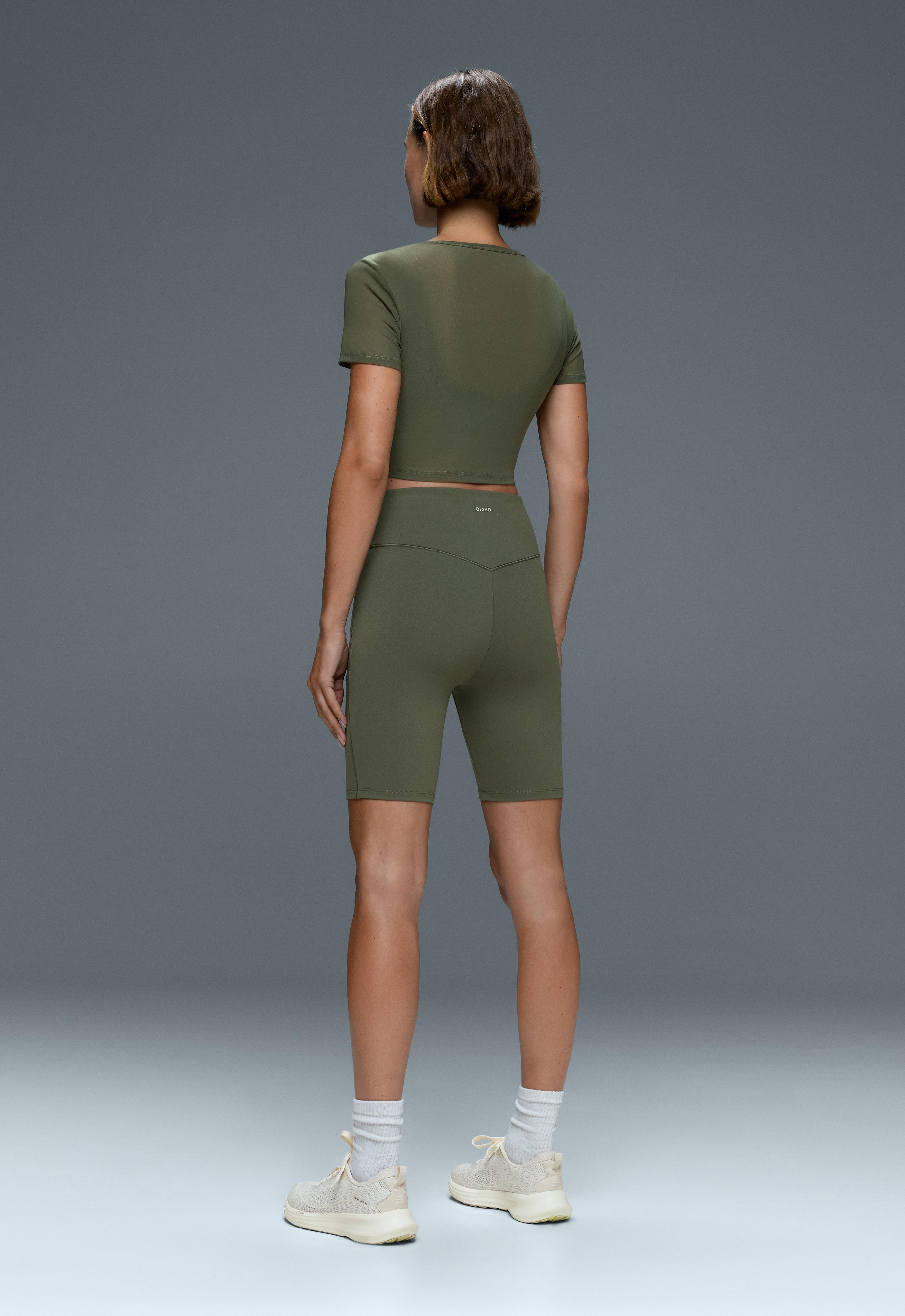 Total look Evermove biker 20 cm haki