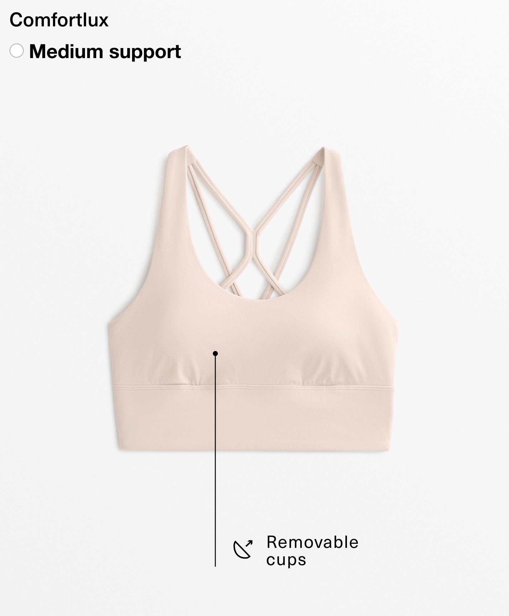 Comfortlux Sport-BH mit mittlerem Halt und Körbchen