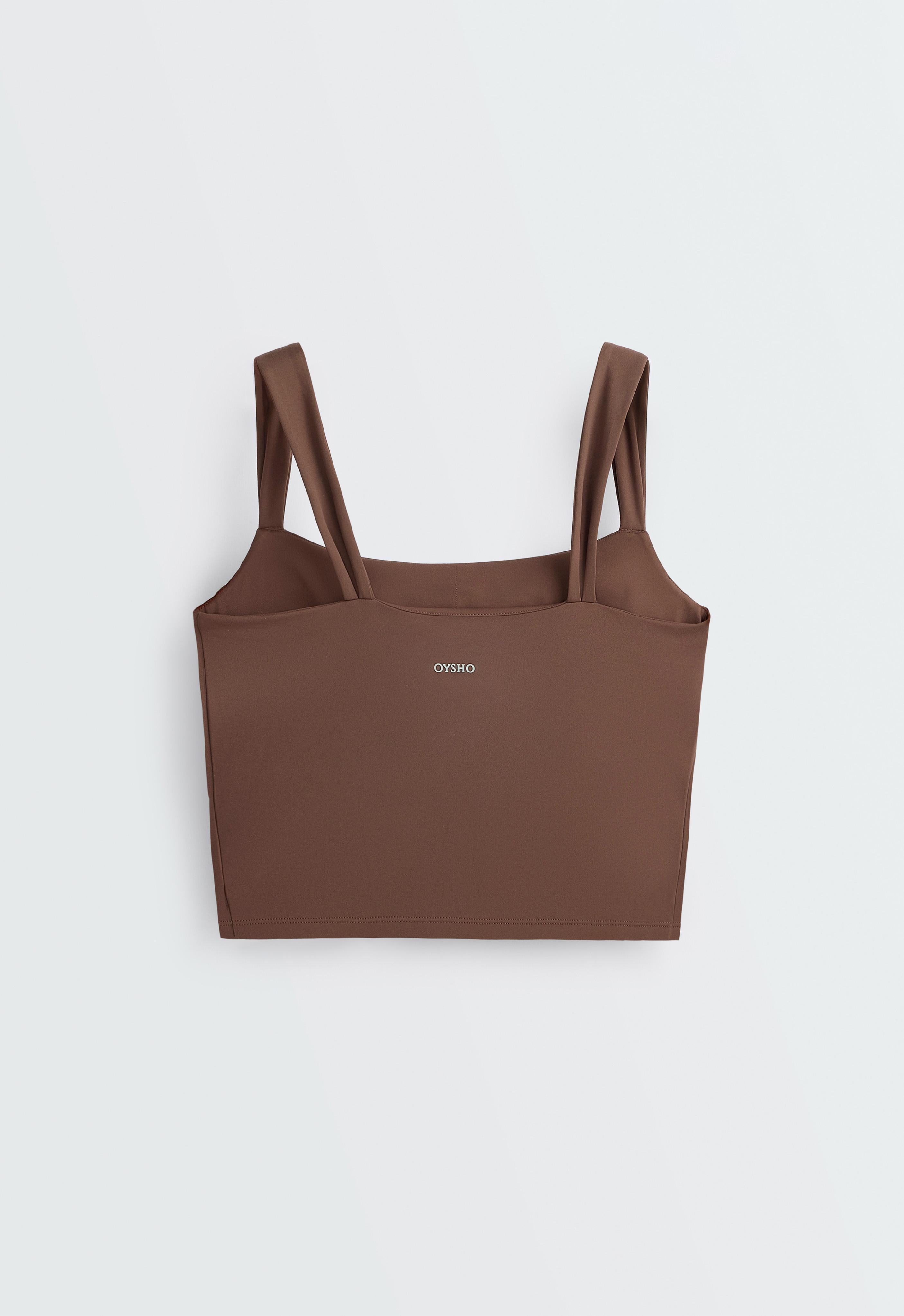 Comfortlux seam detail tank top — COCOA