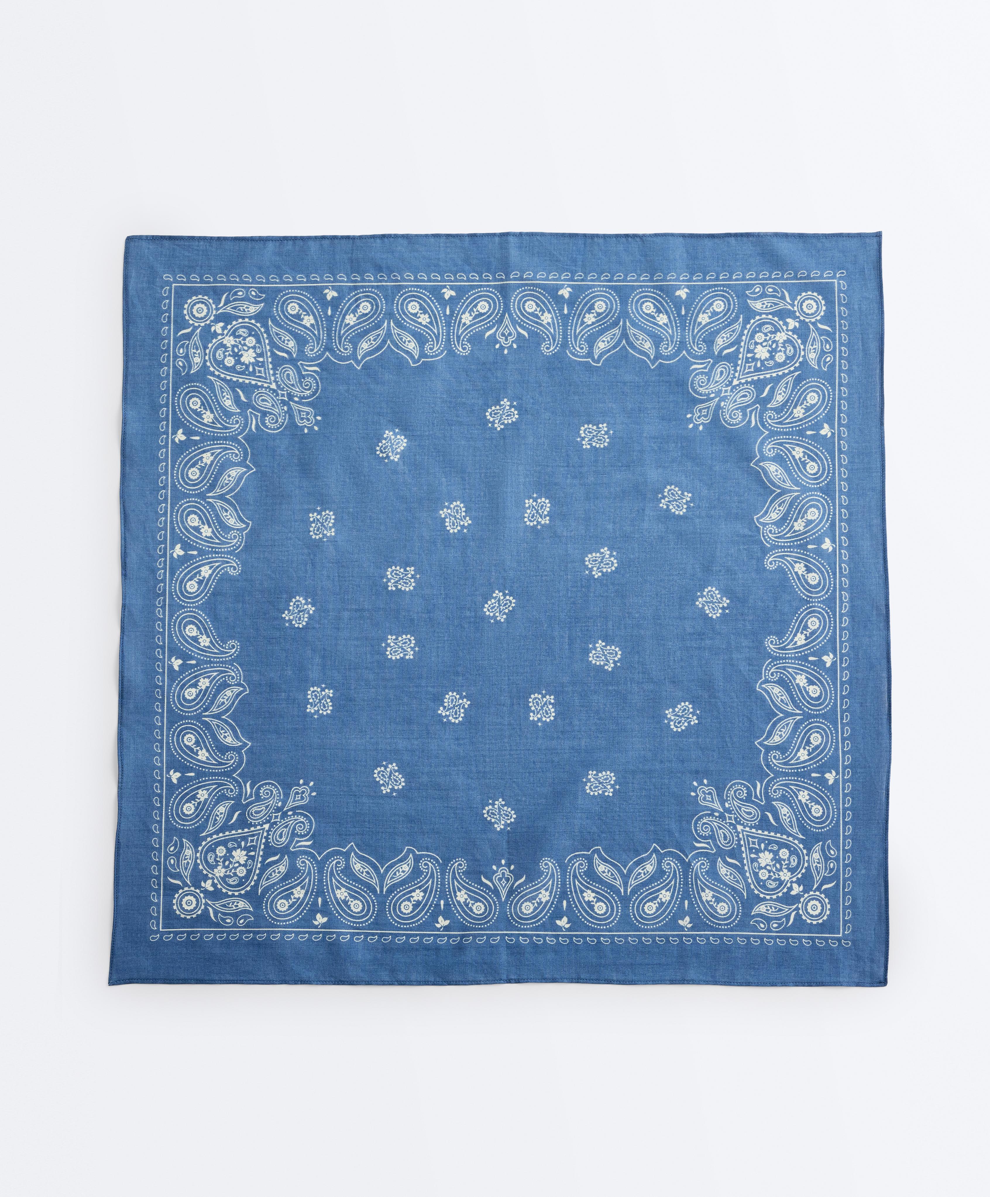 100% cotton print bandana