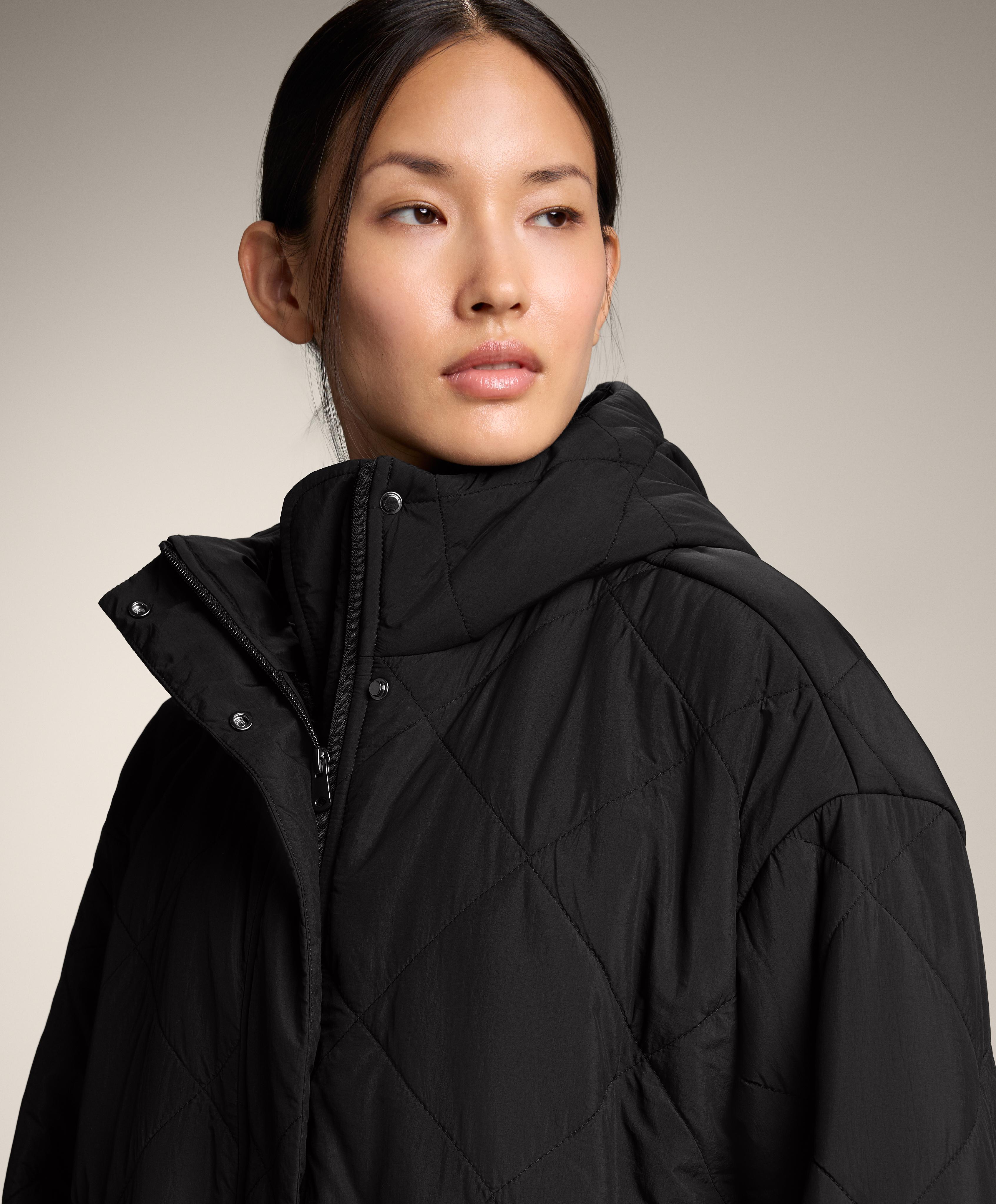 Water-repellent FELLEX® AEROGEL padded jacket — BLACK