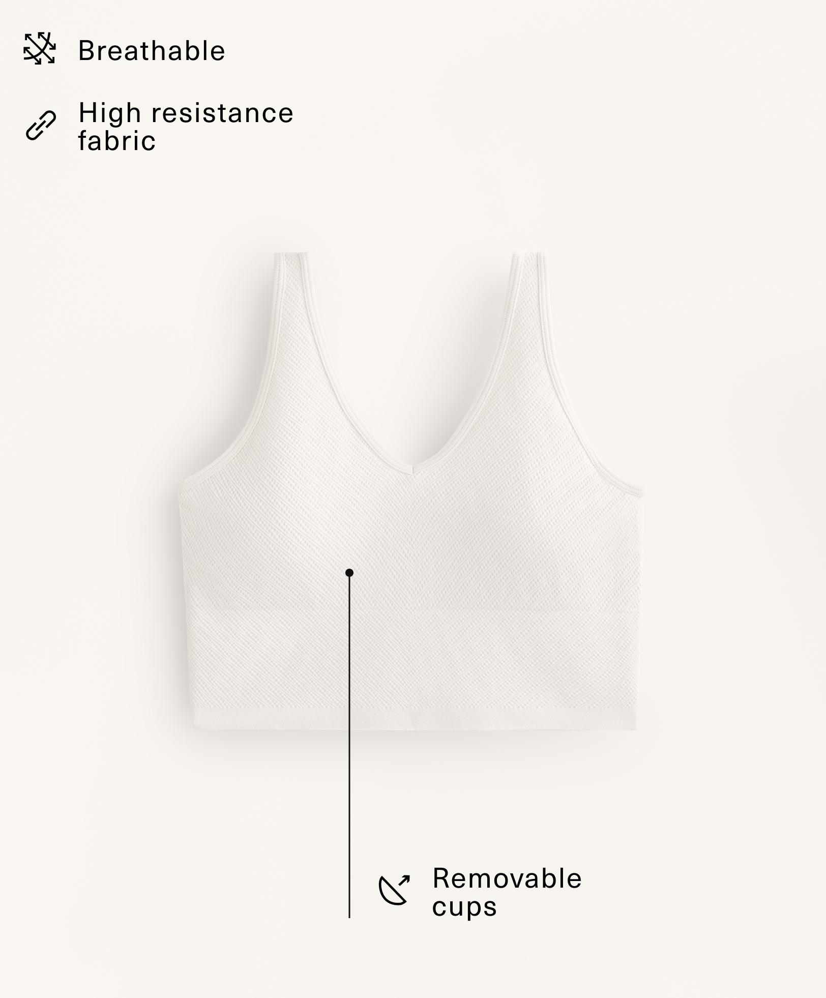 Geripptes Struktur-Tanktop Geripptes Struktur-Tanktop