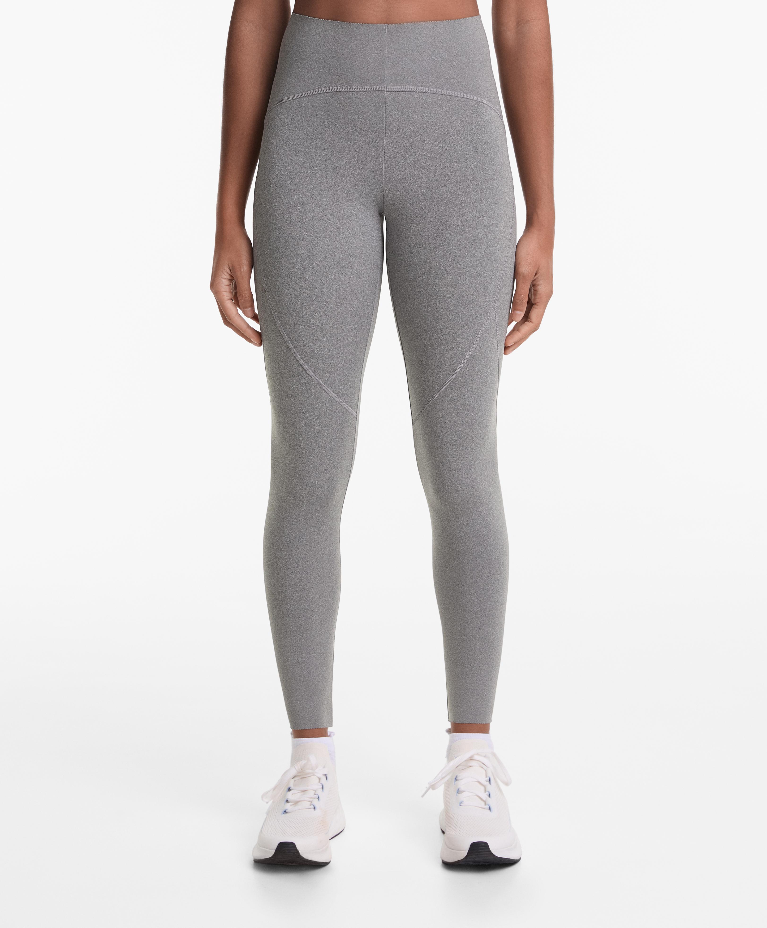 Basic compressive ankle-length leggings