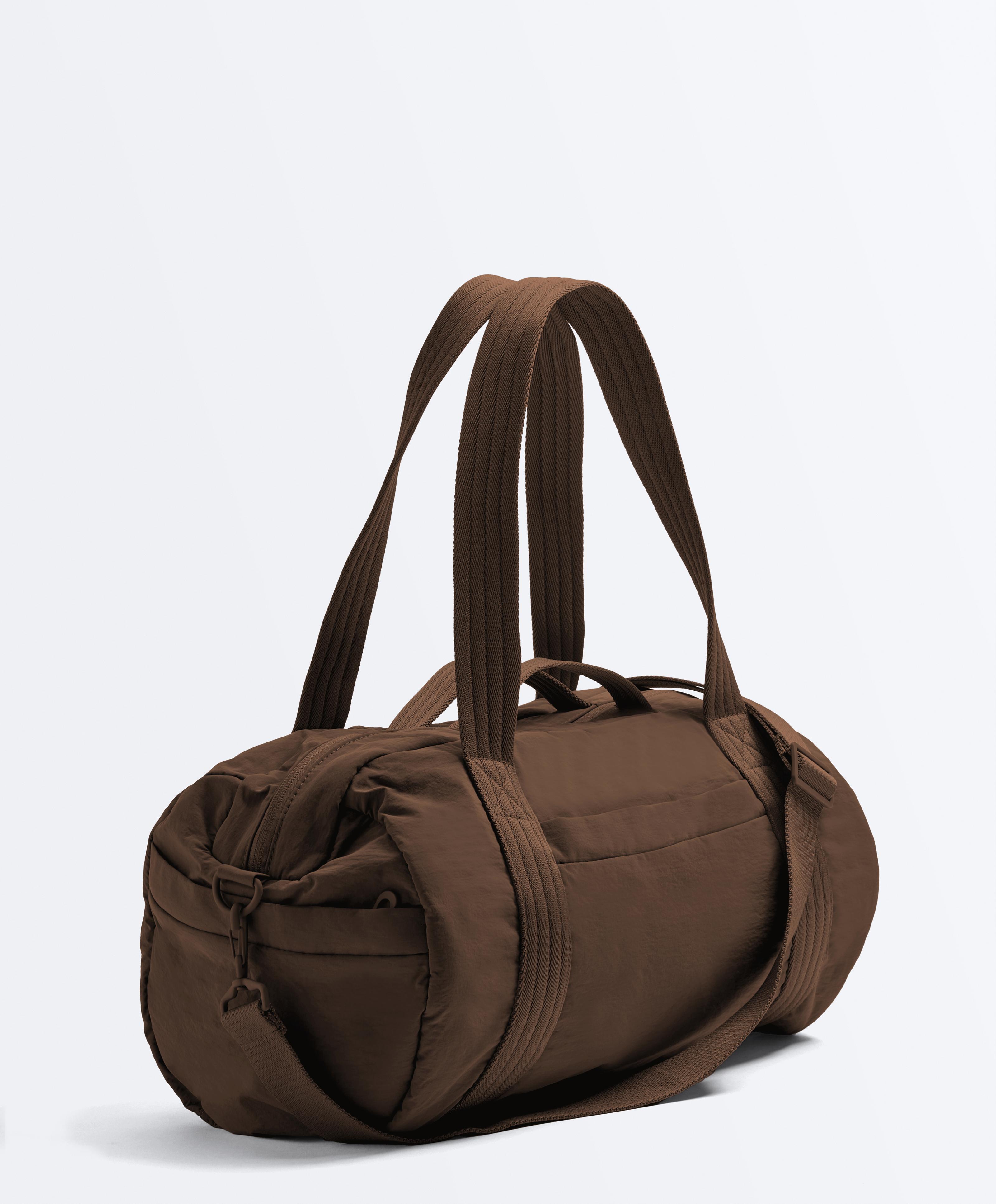 Bowling style sports bag — BROWN