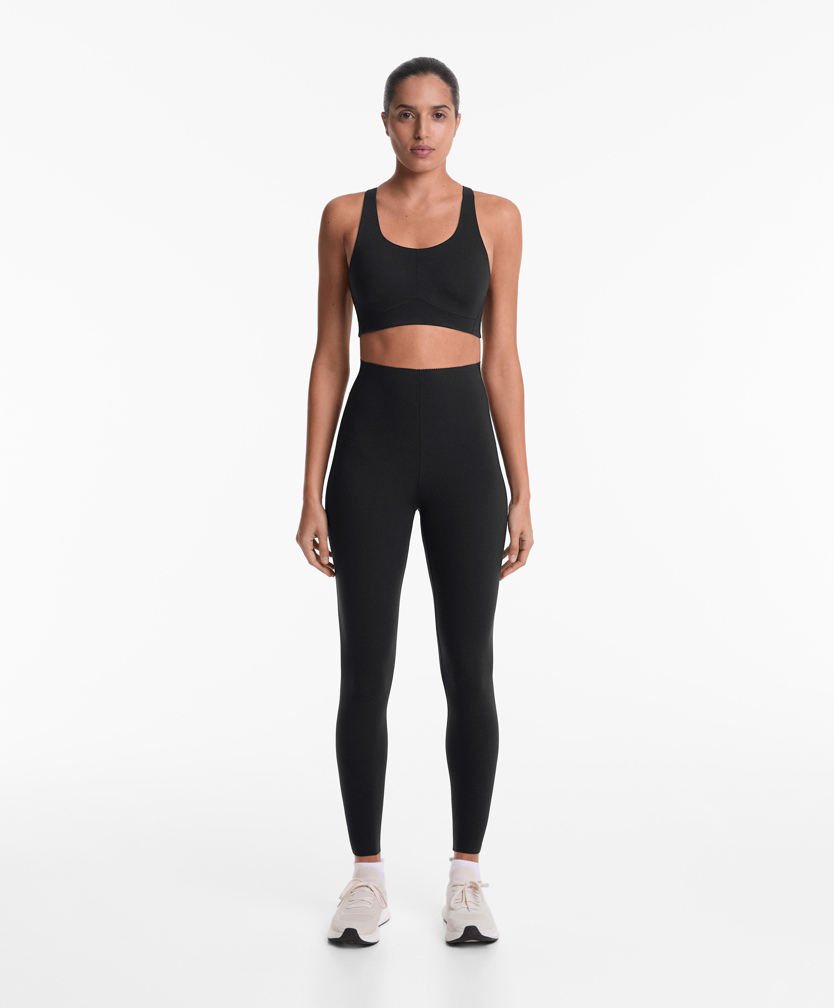 Legging 7/8 compressive core control