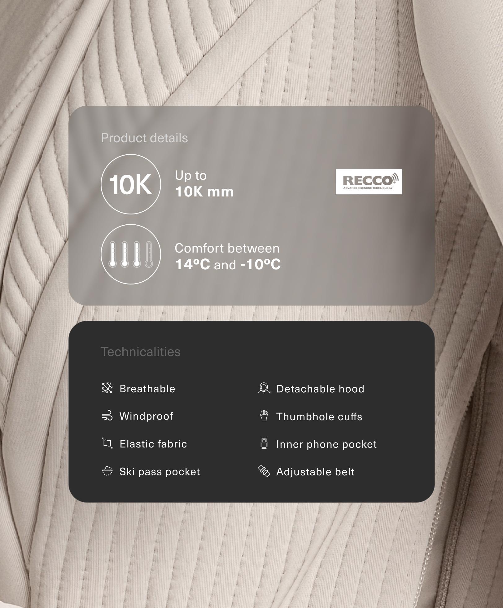 Водостойкий облегающий эластичный комбинезон SKI - Распродажа