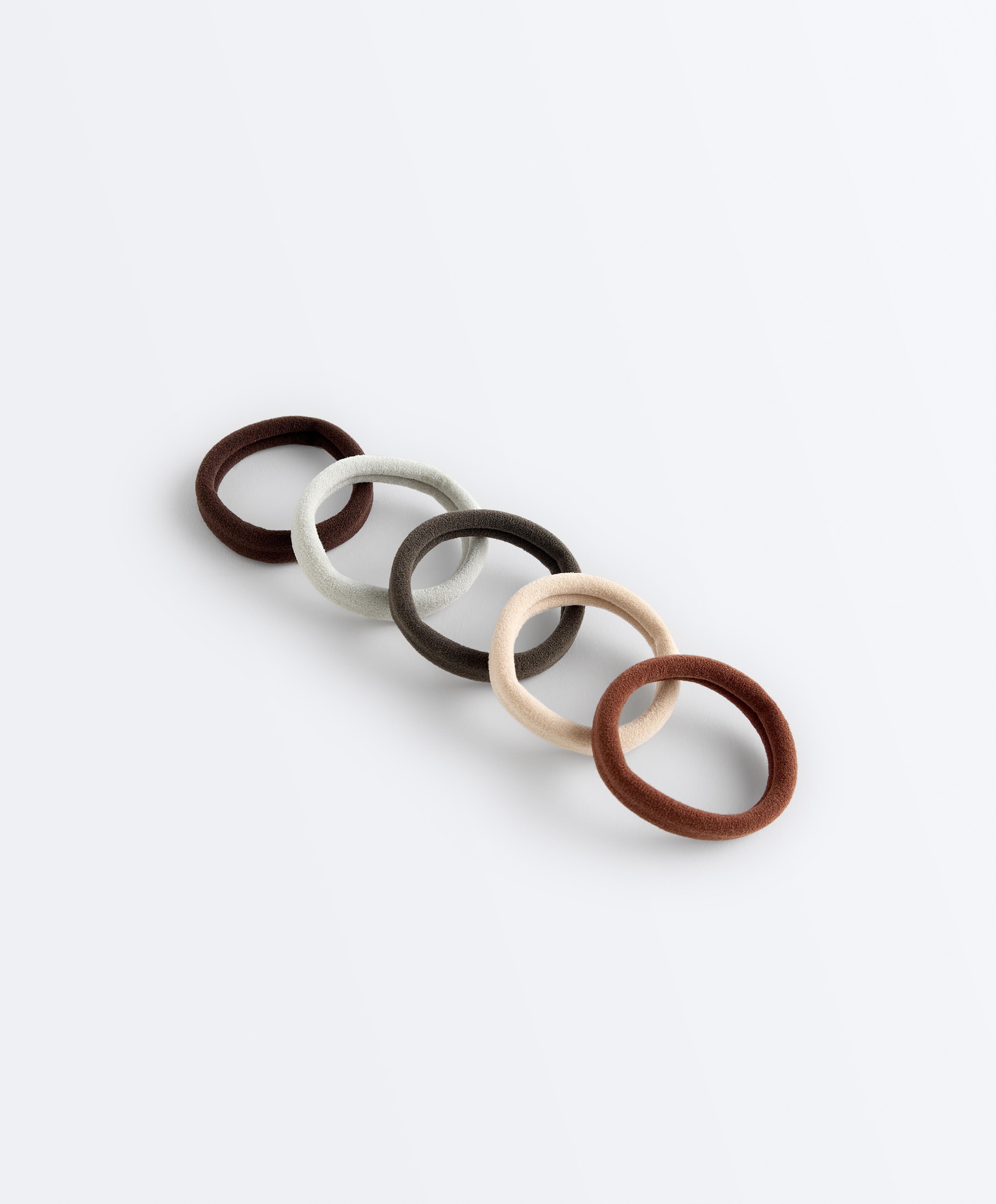 5 smooth hair ties 5 smooth hair ties