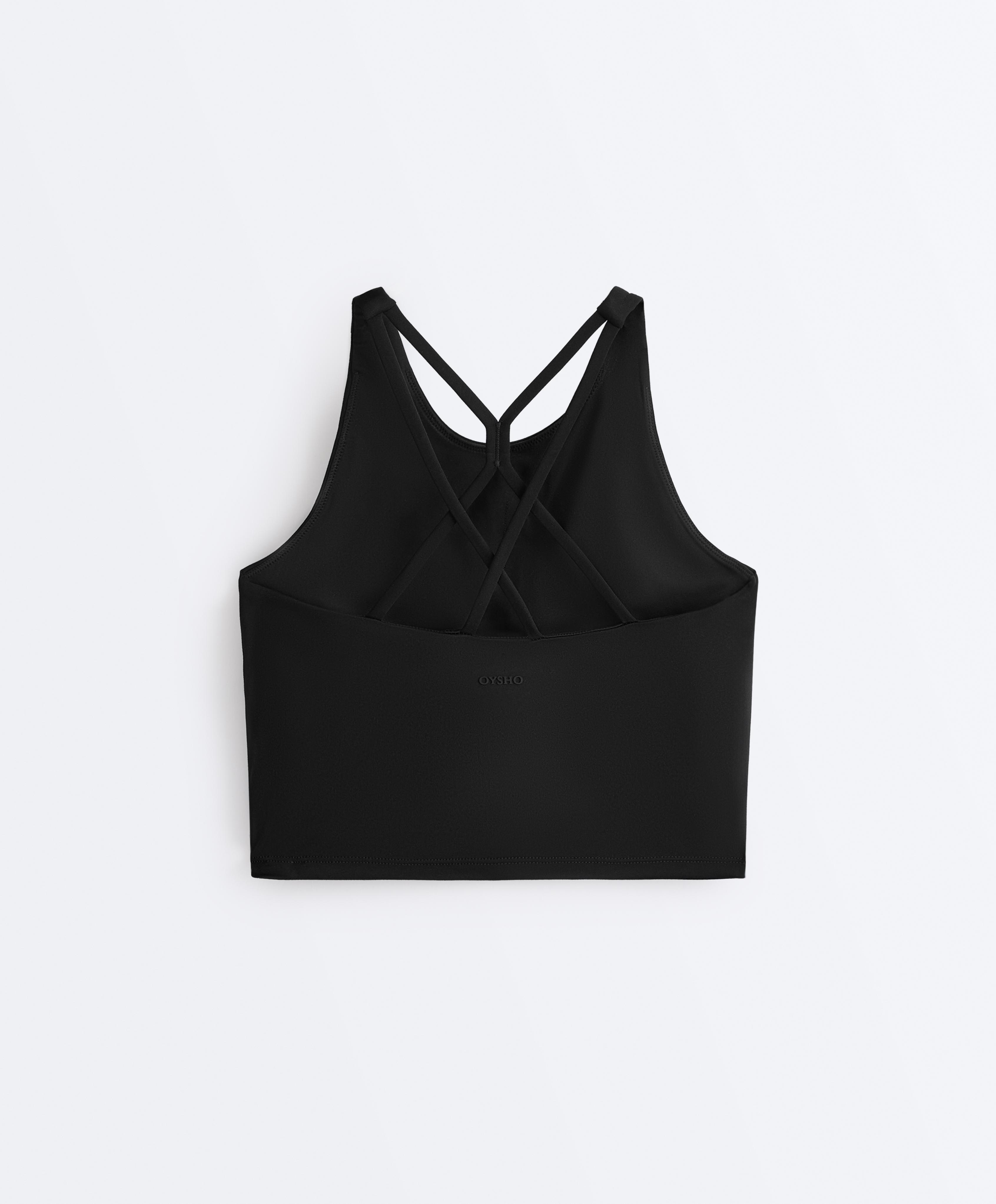 Comfortlux strappy tank top with cups | OYSHO România