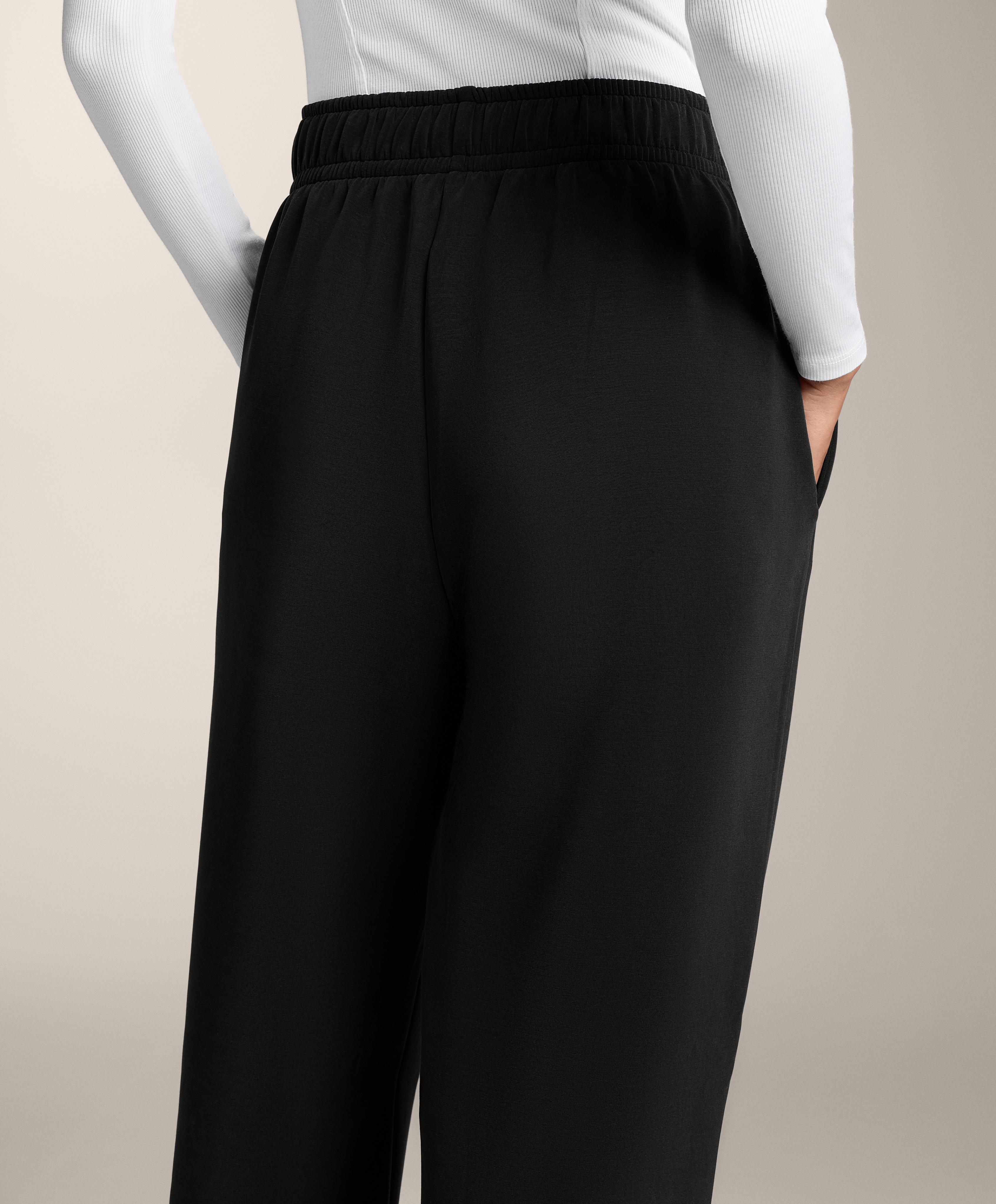 Brushed modal joggers