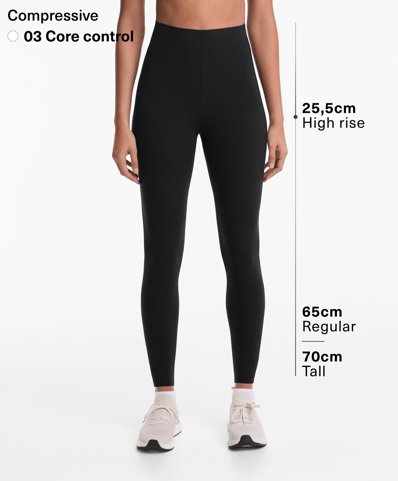 Knöchellange Compressive Core-Control-Leggings