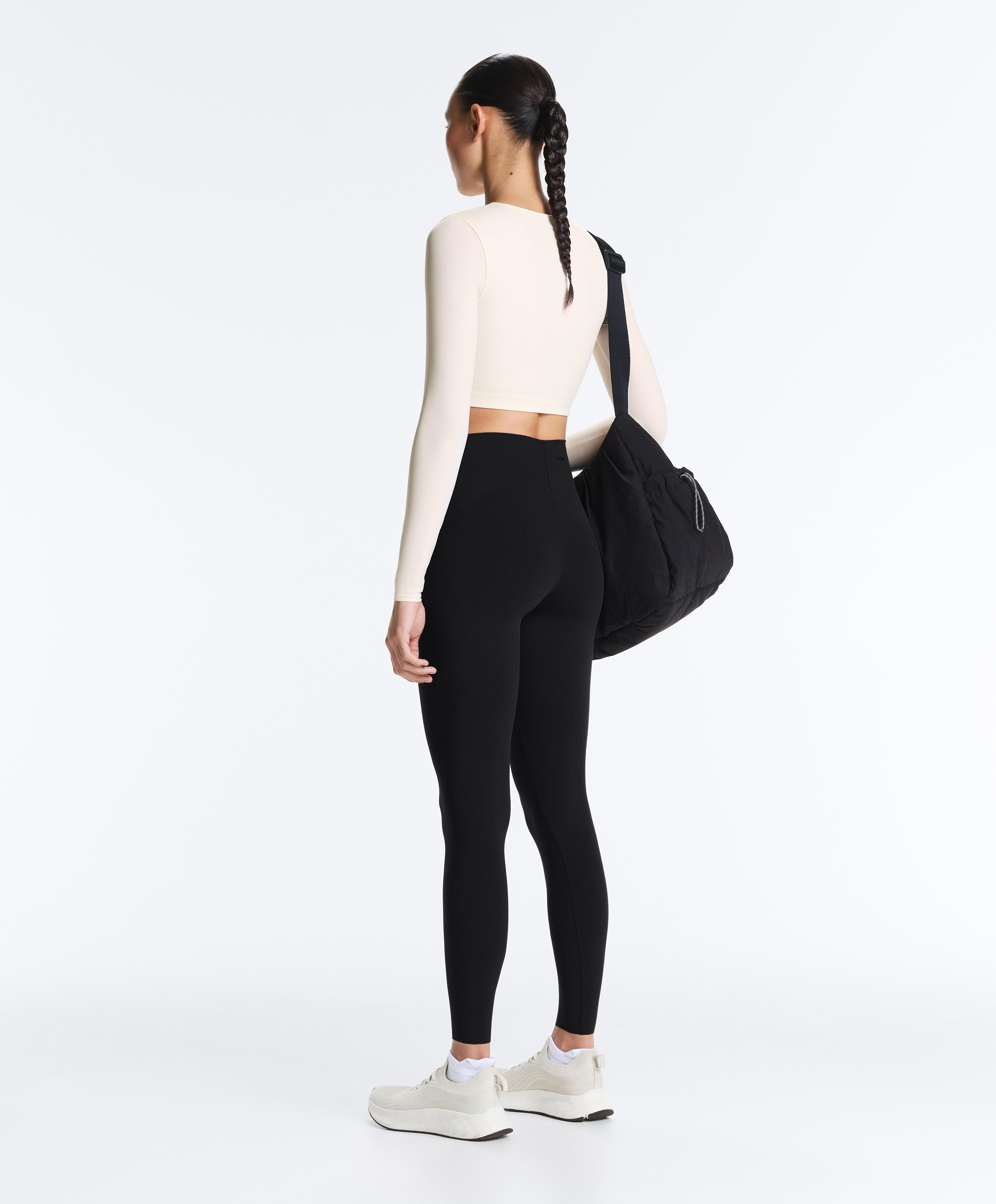 Light Touch long-sleeved T-shirt — PALE ECRU