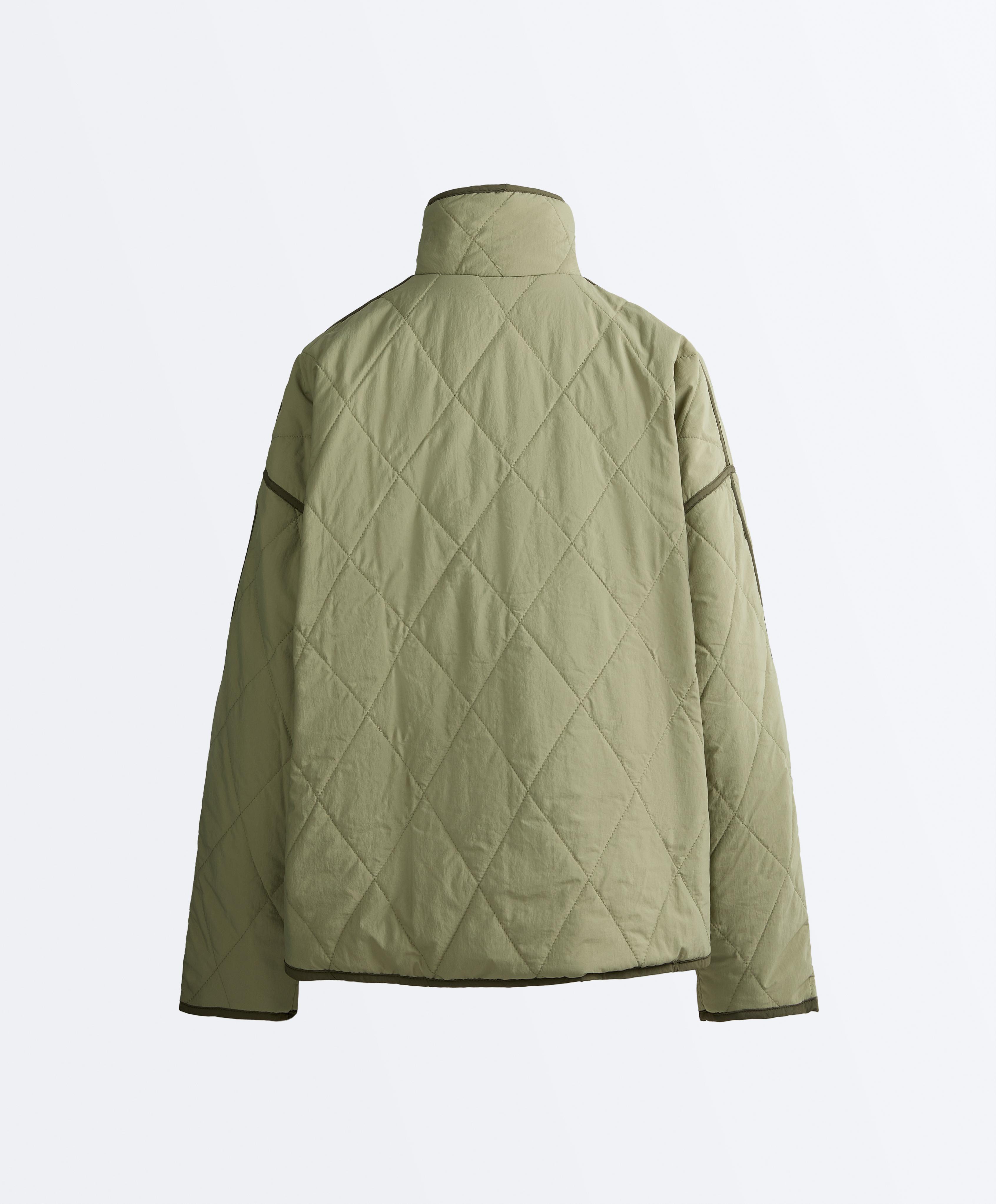 Water-repellent FELLEX® AEROGEL padded jacket — WASHED APPLE GREEN