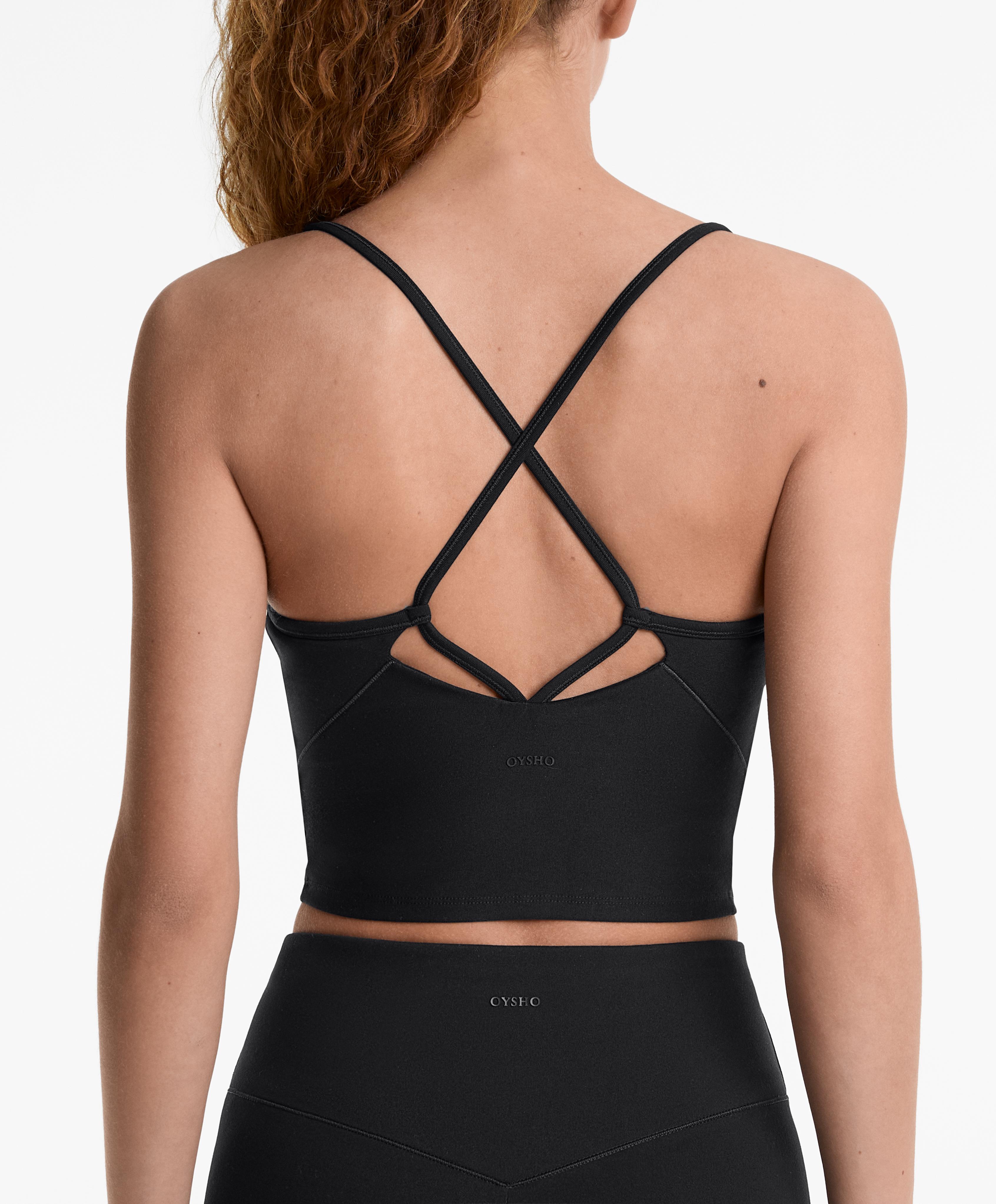 Polyamide tank top with cottony handfeel