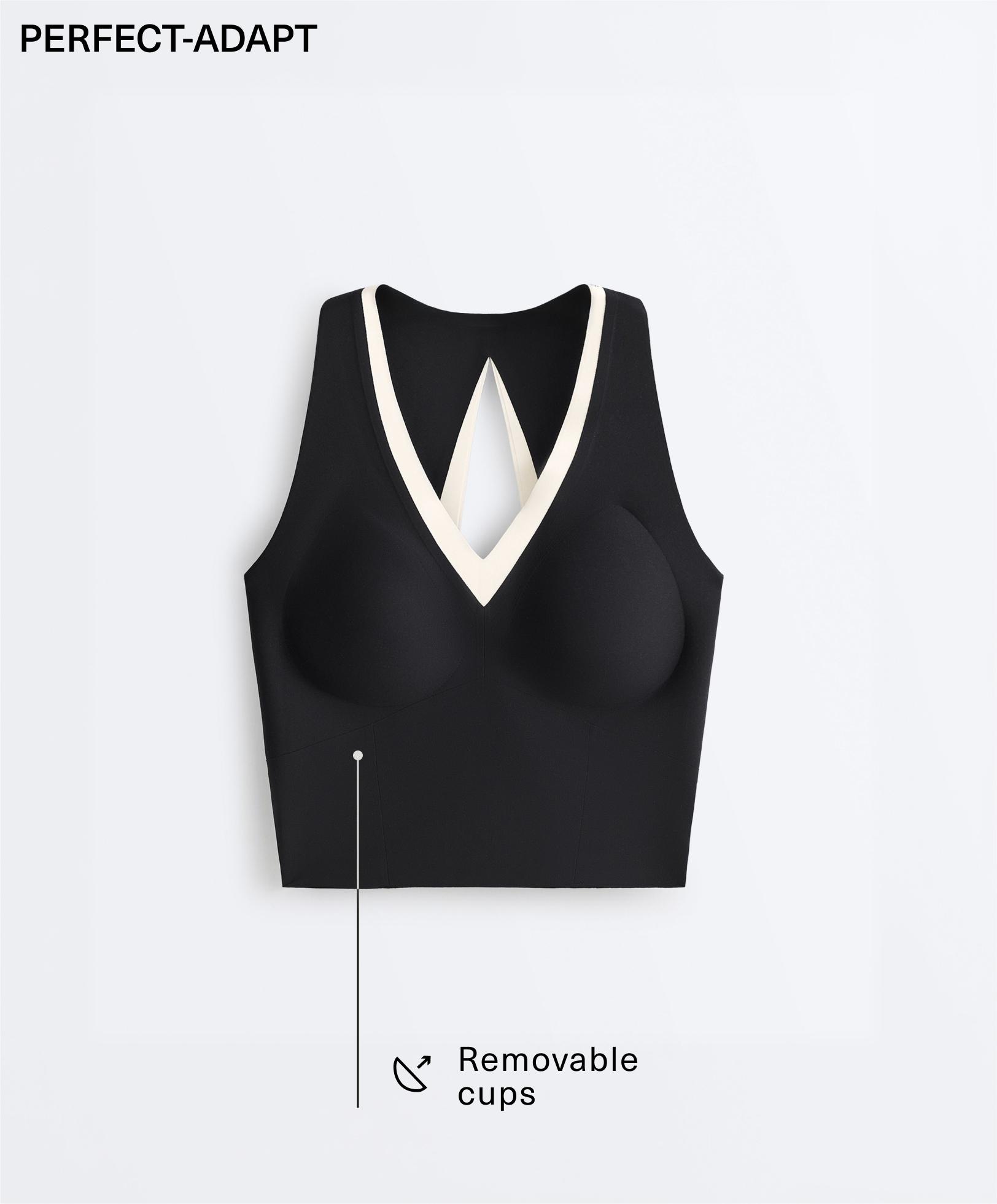 Perfect-adapt sleeveless contrast tank top Perfect-adapt sleeveless contrast tank top