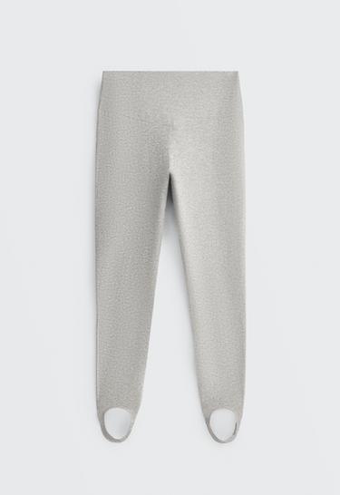 Leggings ankle-length super high rise comfortlux stirrup — GREY MELANGE 6