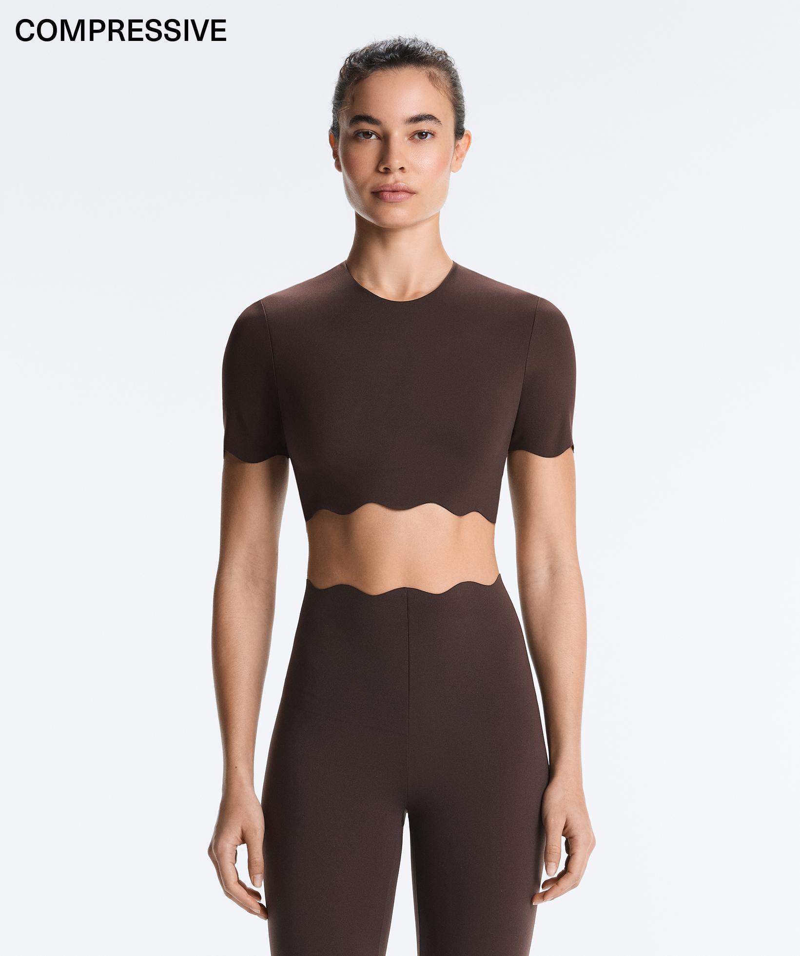 Tank top Compressive ondulado