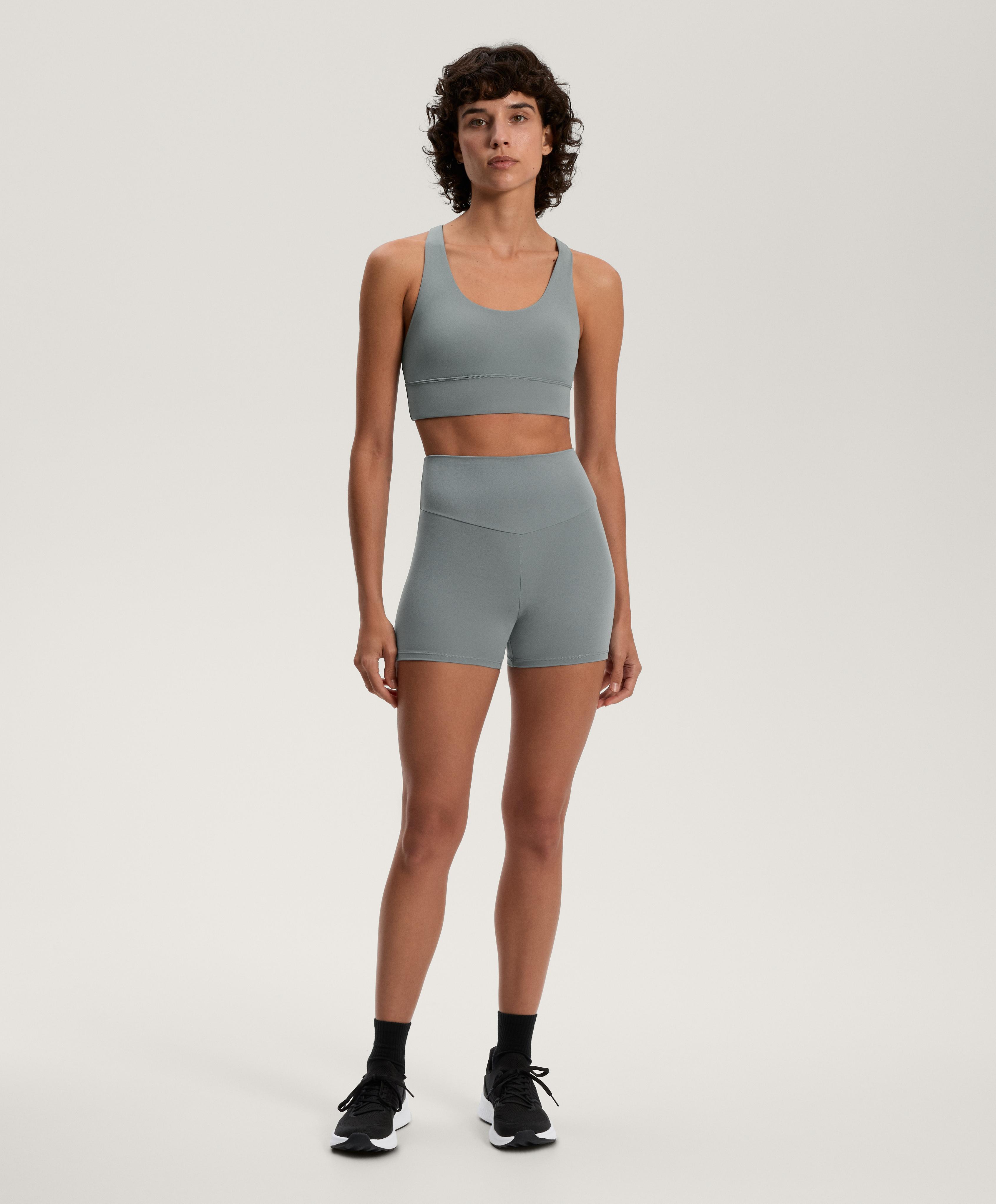 Total look comfortlux hot pant 10cm  azul acero con sujetador