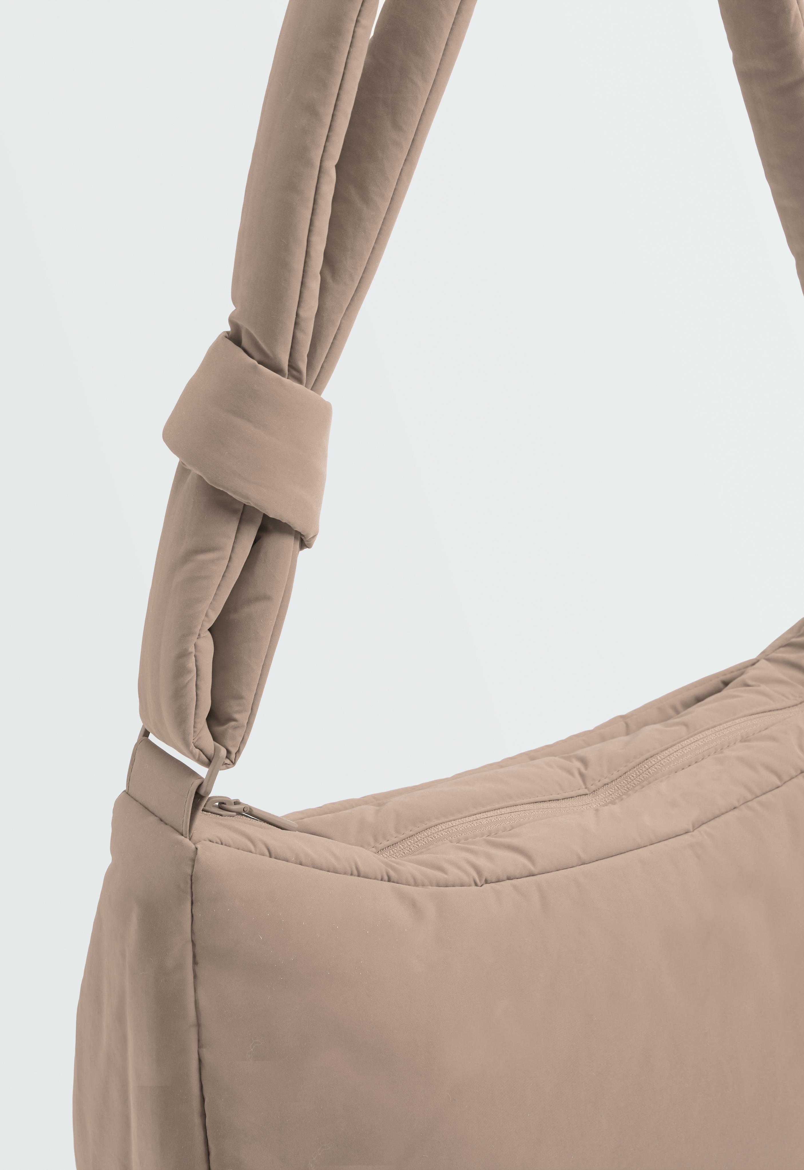 Knotted crossbody bag — MINK