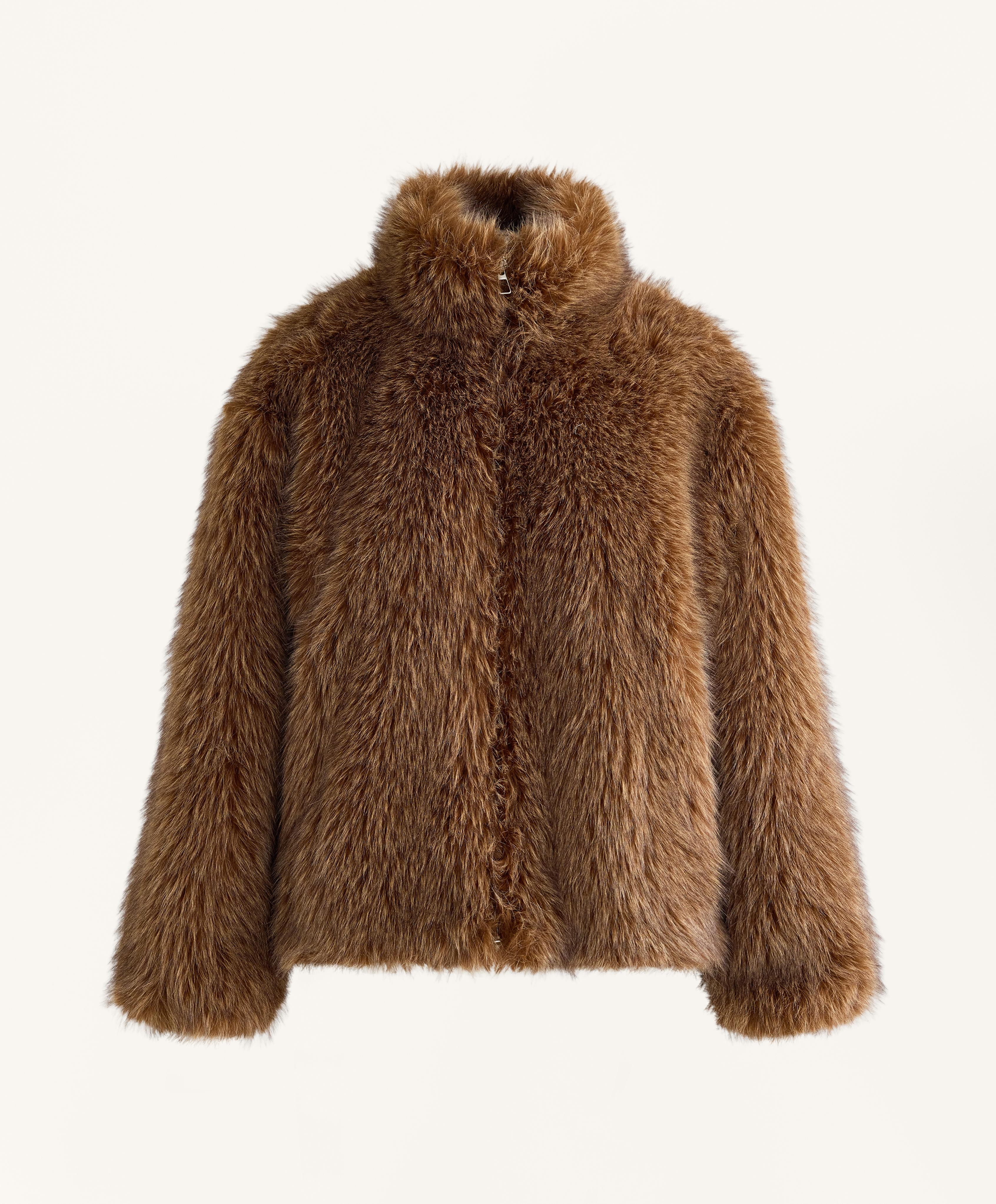 Faux fur jacket — MAHOGANY