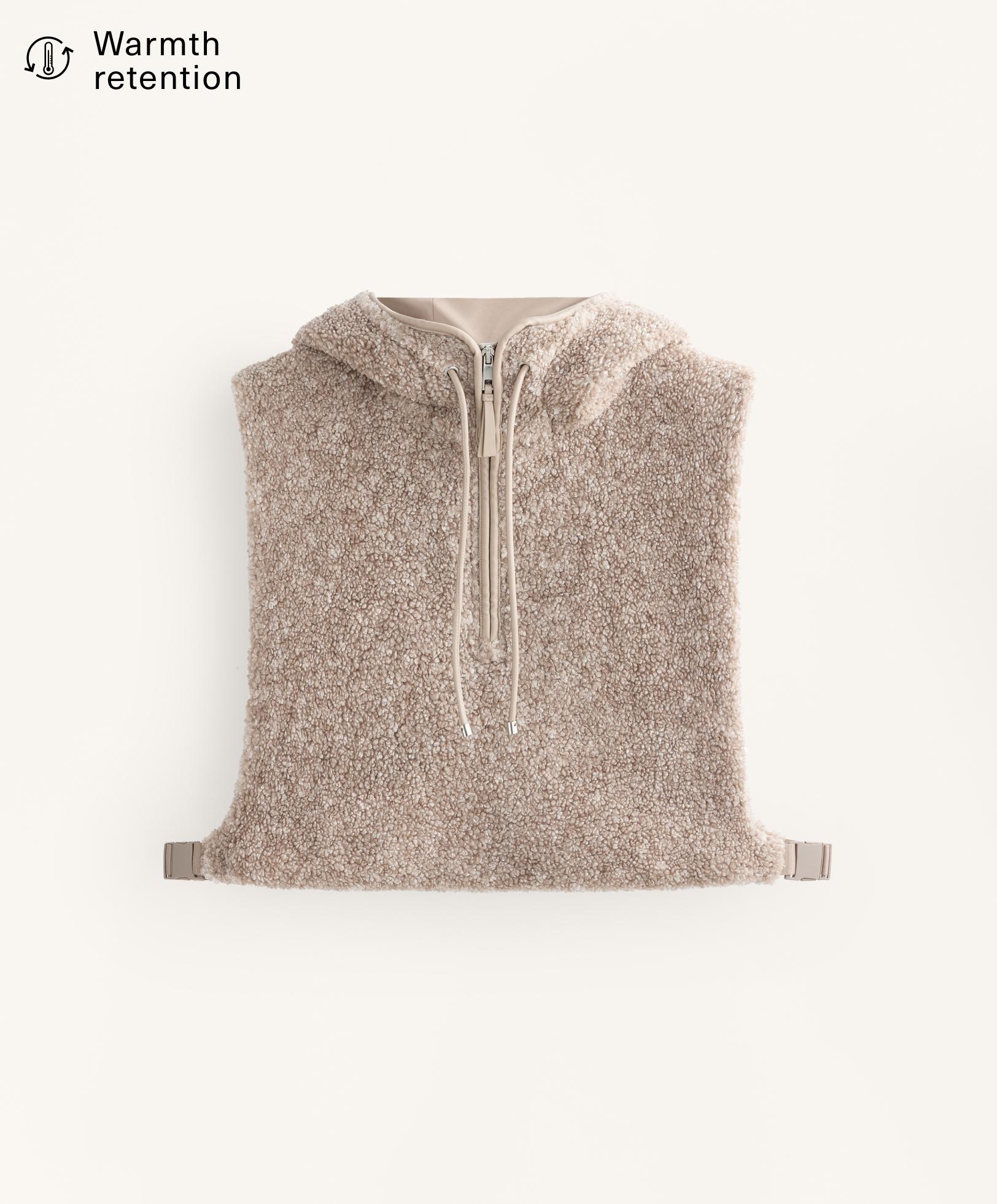 Hooded borg gilet