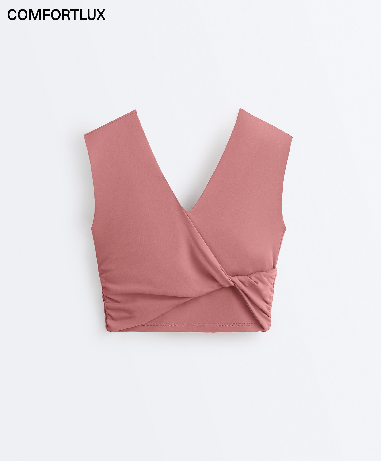 Crossover Comfortlux tank top — PALE PINK