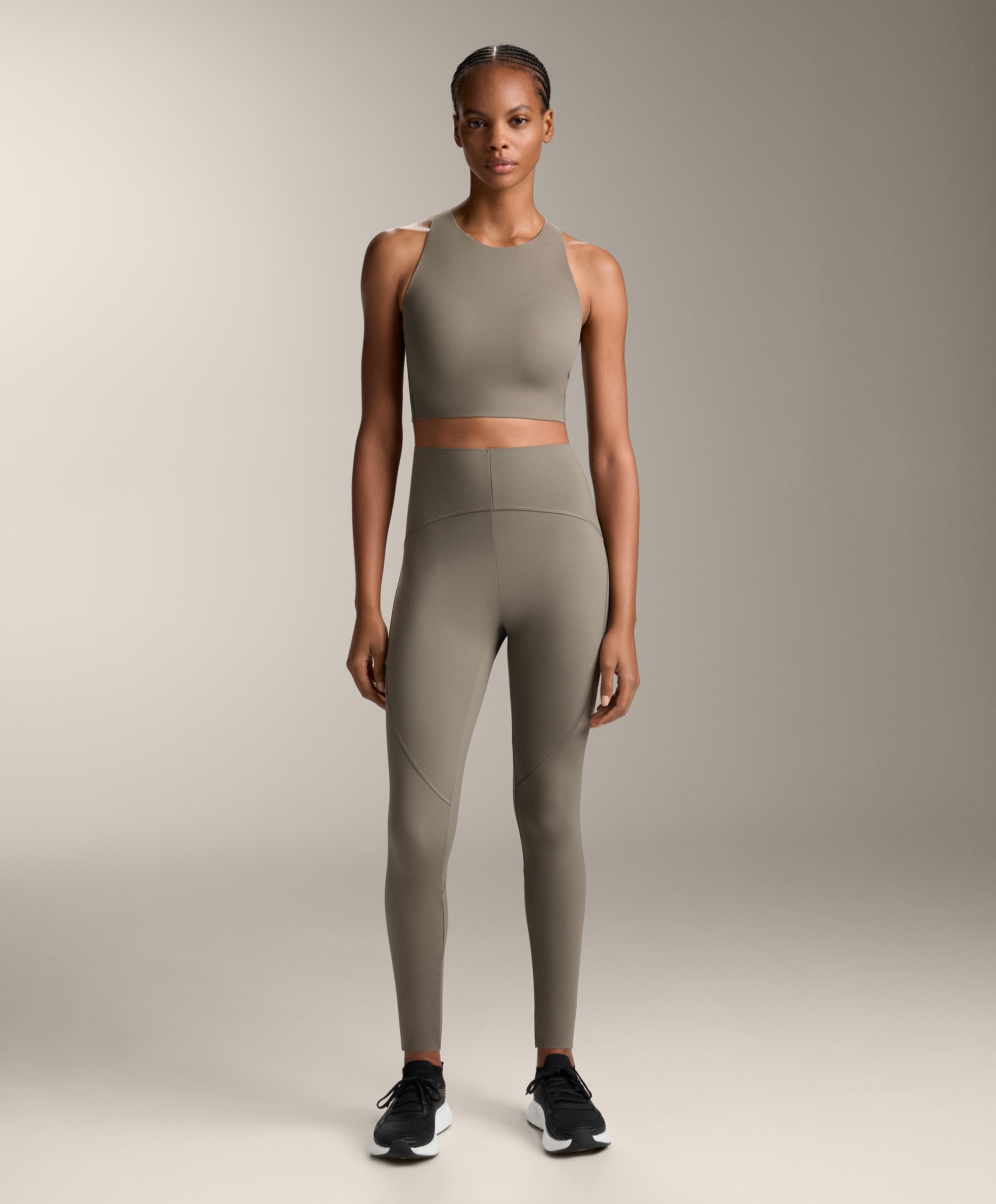 Compressive basic legíny nohavice po členky s vysokým pásom - Zľava Compressive basic legíny nohavice po členky s vysokým pásom - Zľava