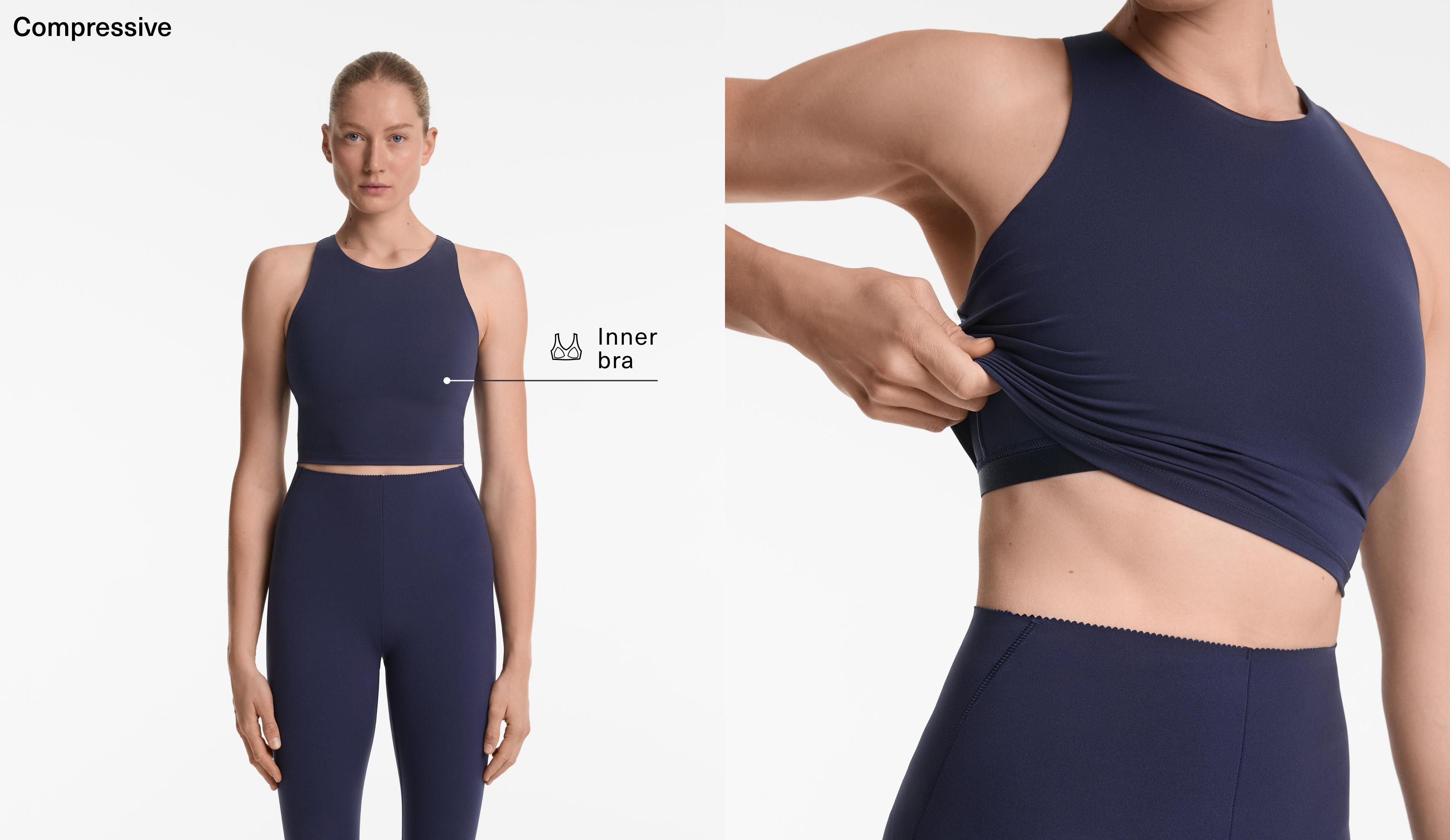 Compressive tank top