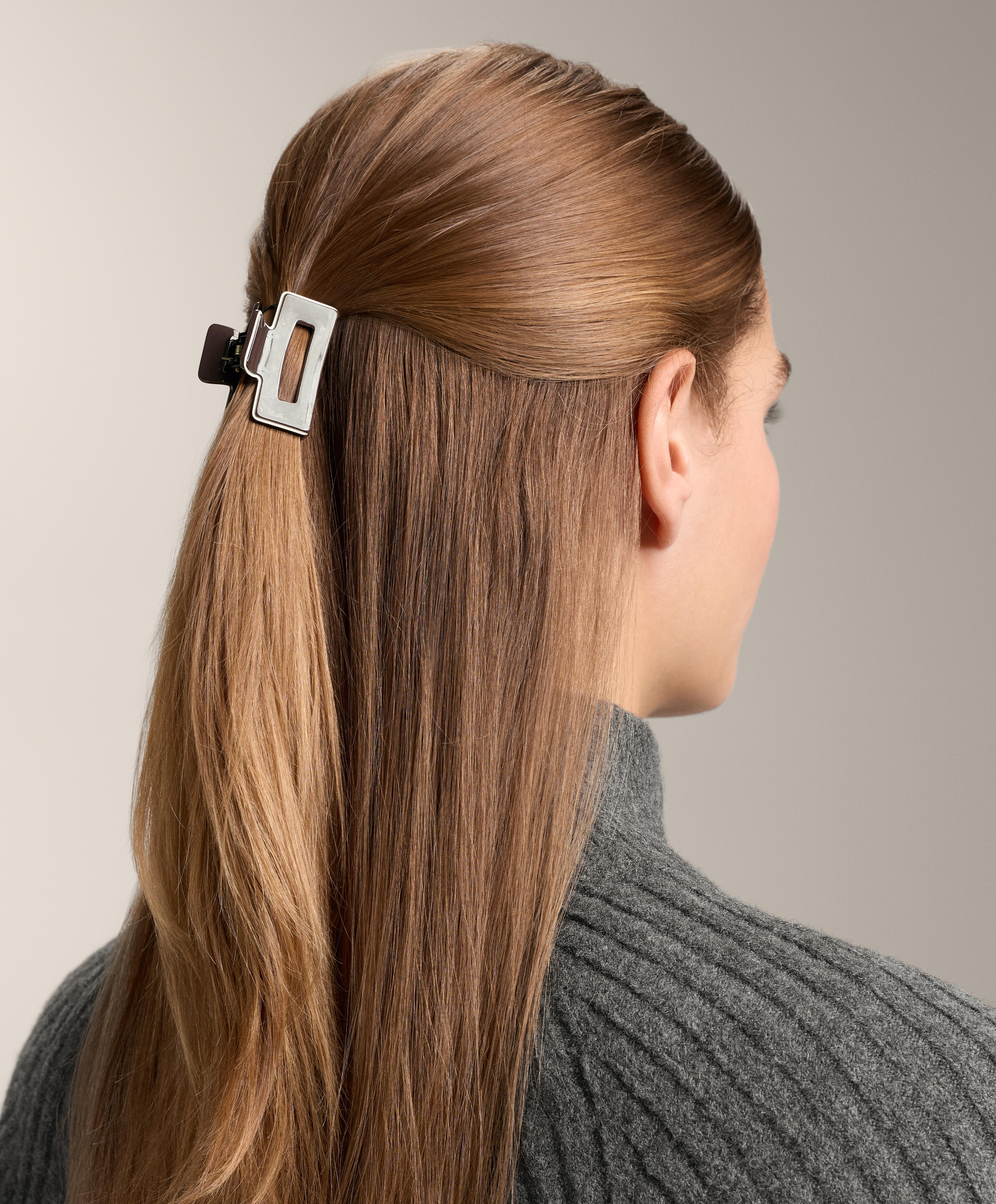 2 kwadratowe spinki do włosów z pipingiem 2 kwadratowe spinki do włosów z pipingiem