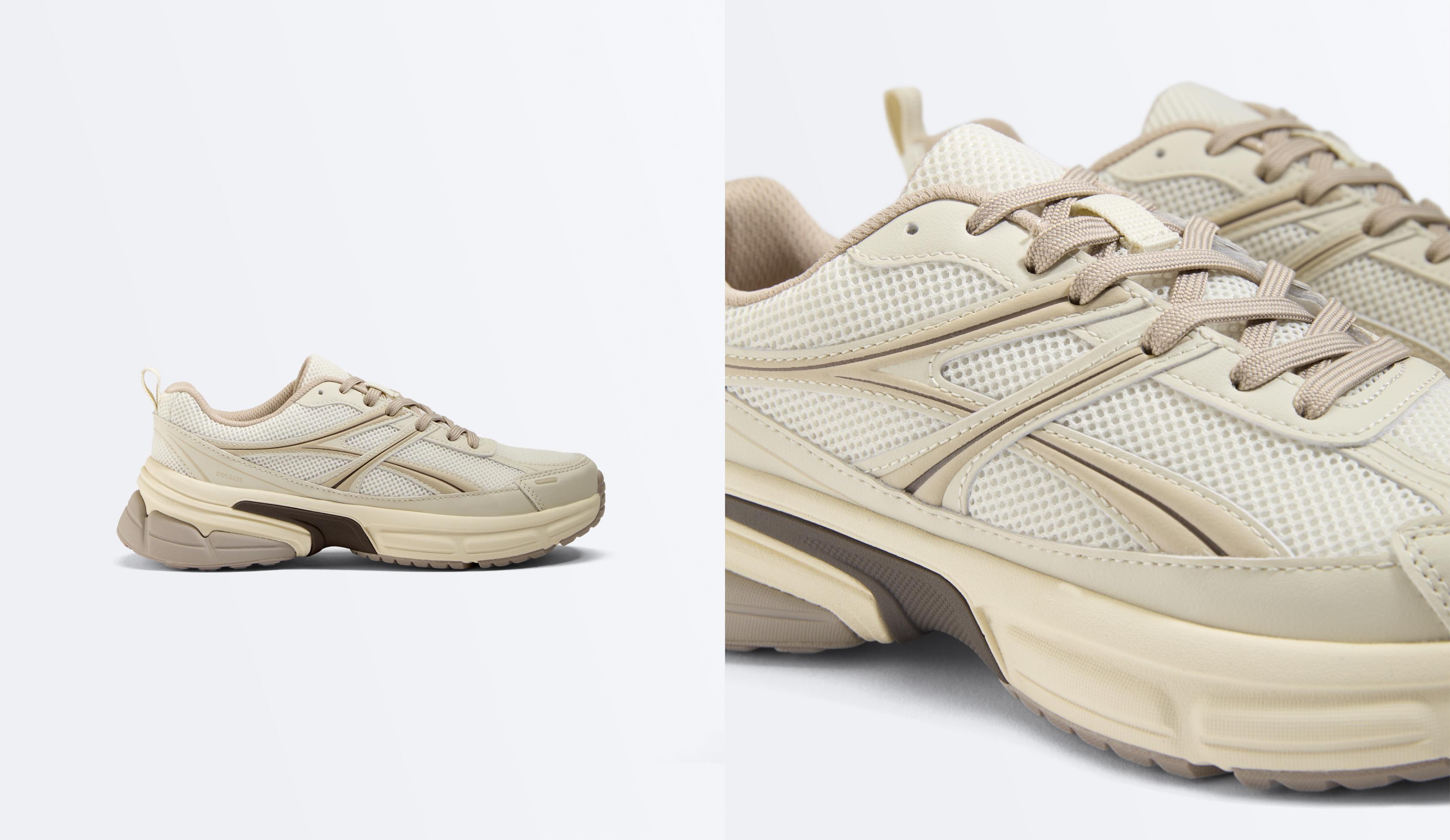 Running-style trainers — SAND