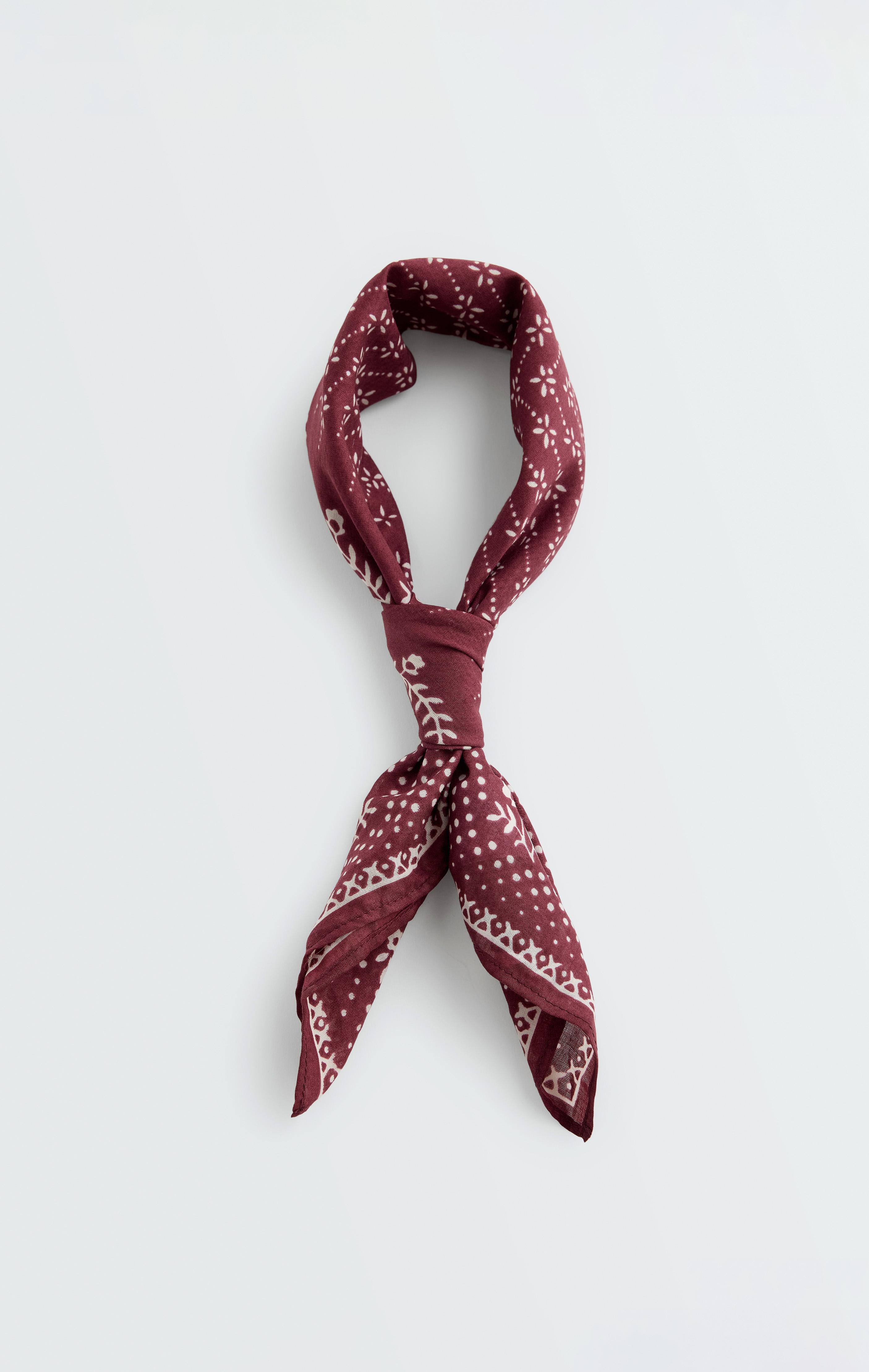 Bandana in 100% cotone stampato