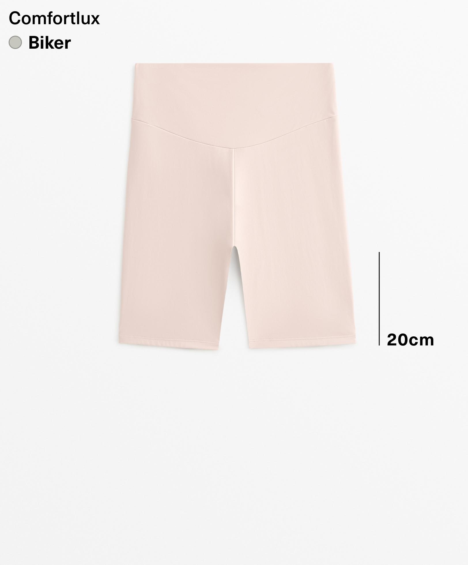 Comfortlux high-rise 20cm biker leggings