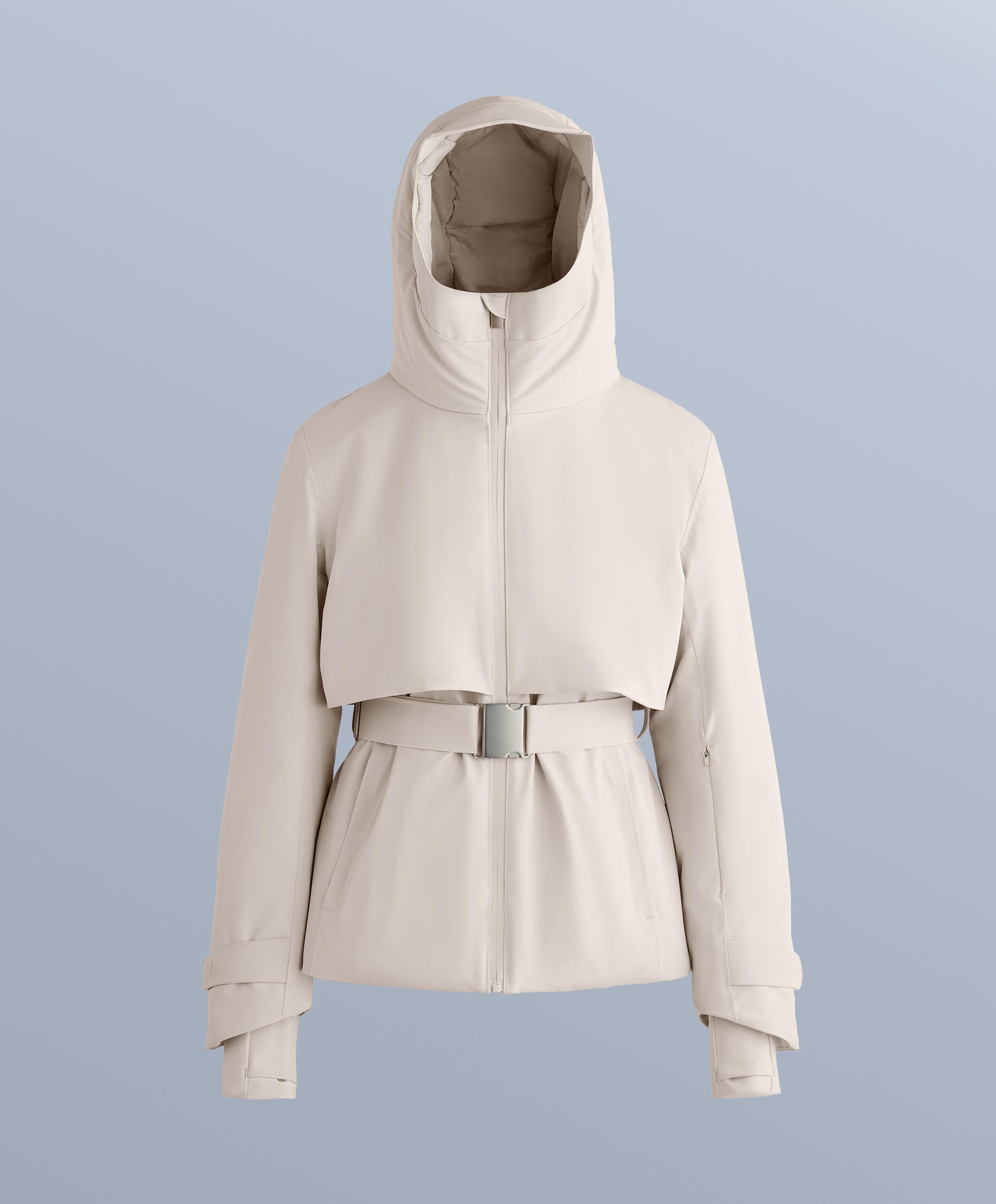 Primaloft® Feel the Performance TM SKI waterproof layered jacket — PALE MINK
