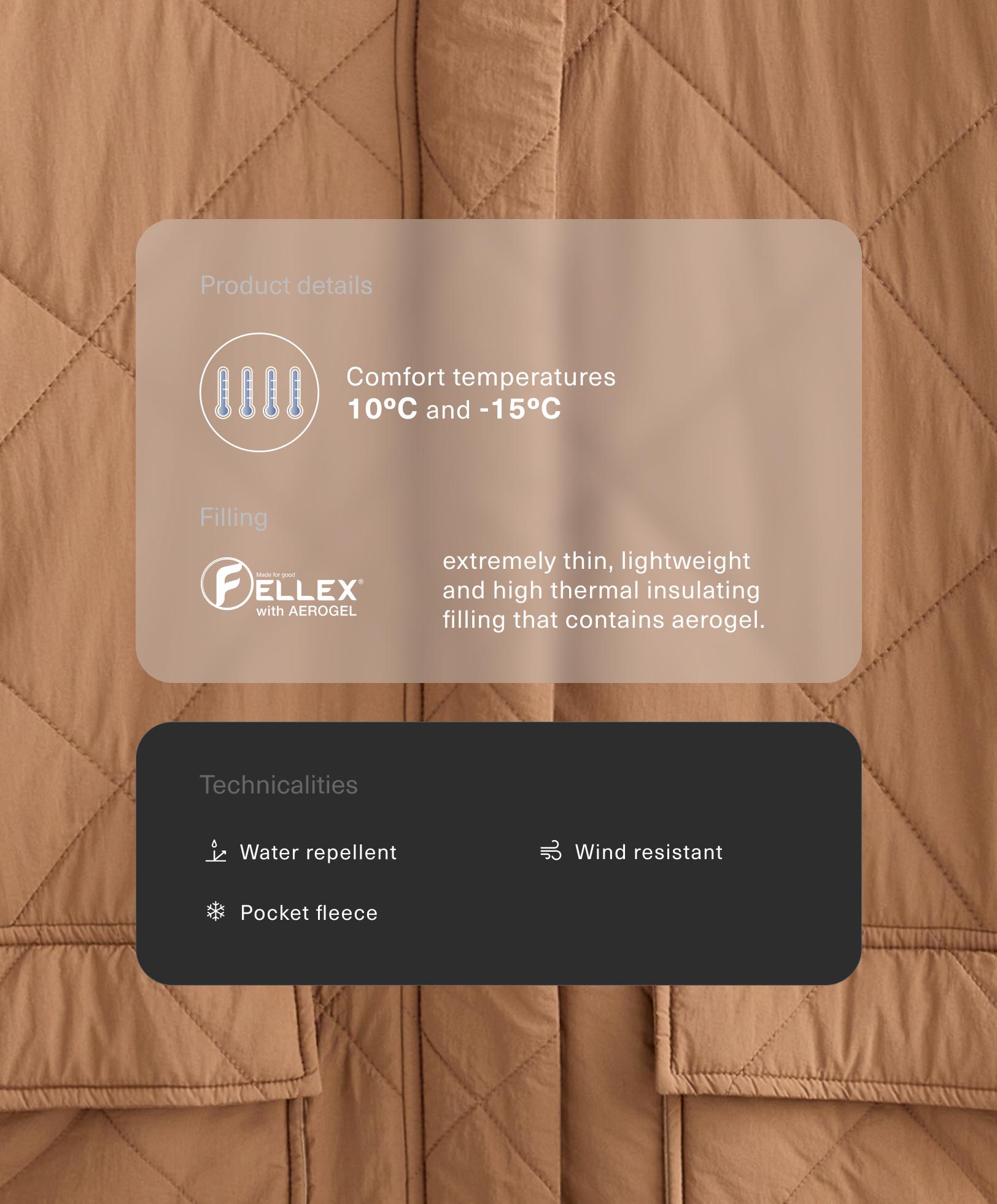 FELLEX® AEROGEL water-repellent padded jacket | OYSHO United States