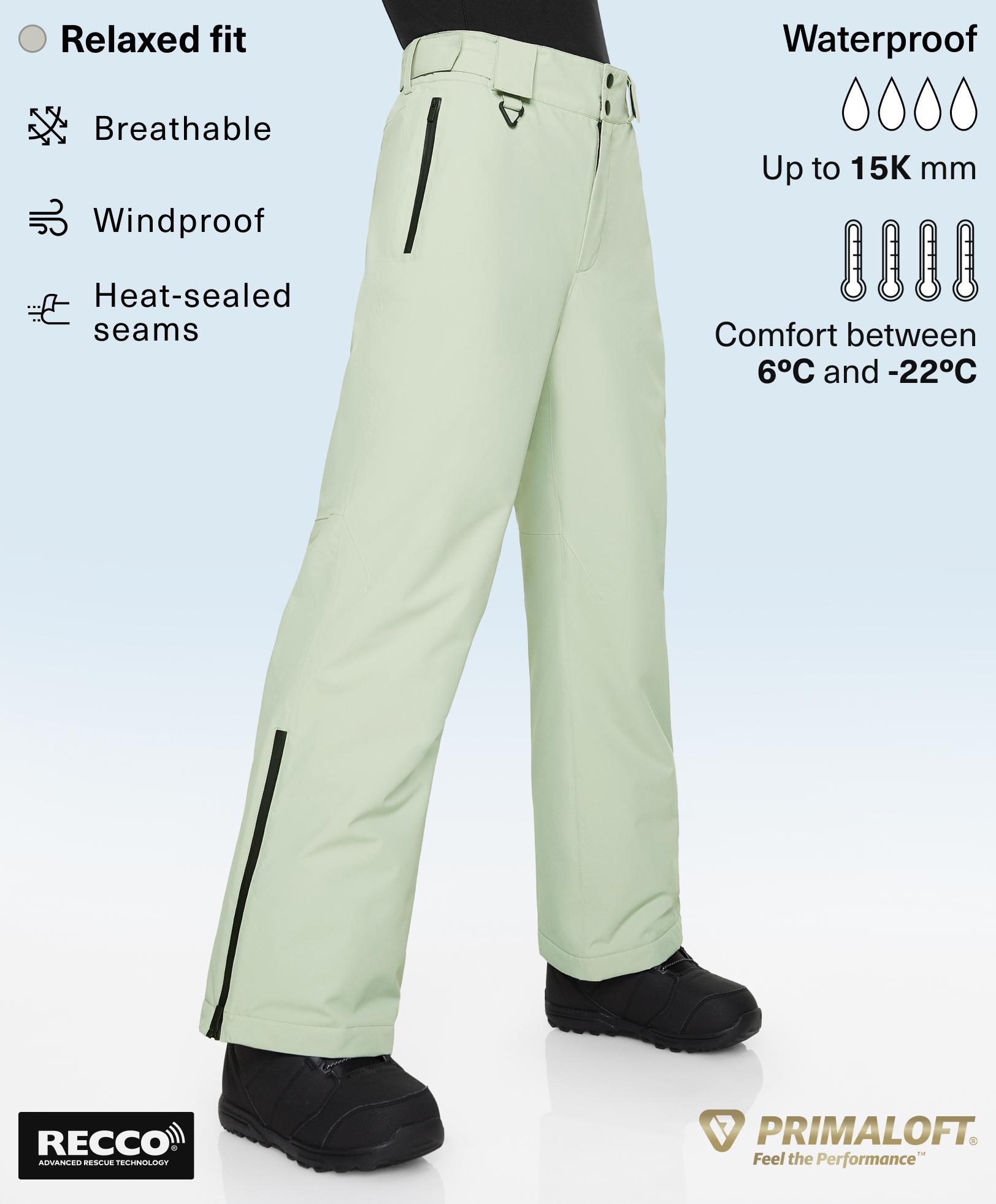 PrimaLoft® Feel the Performance TM SKI waterproof relaxed straight-leg trousers