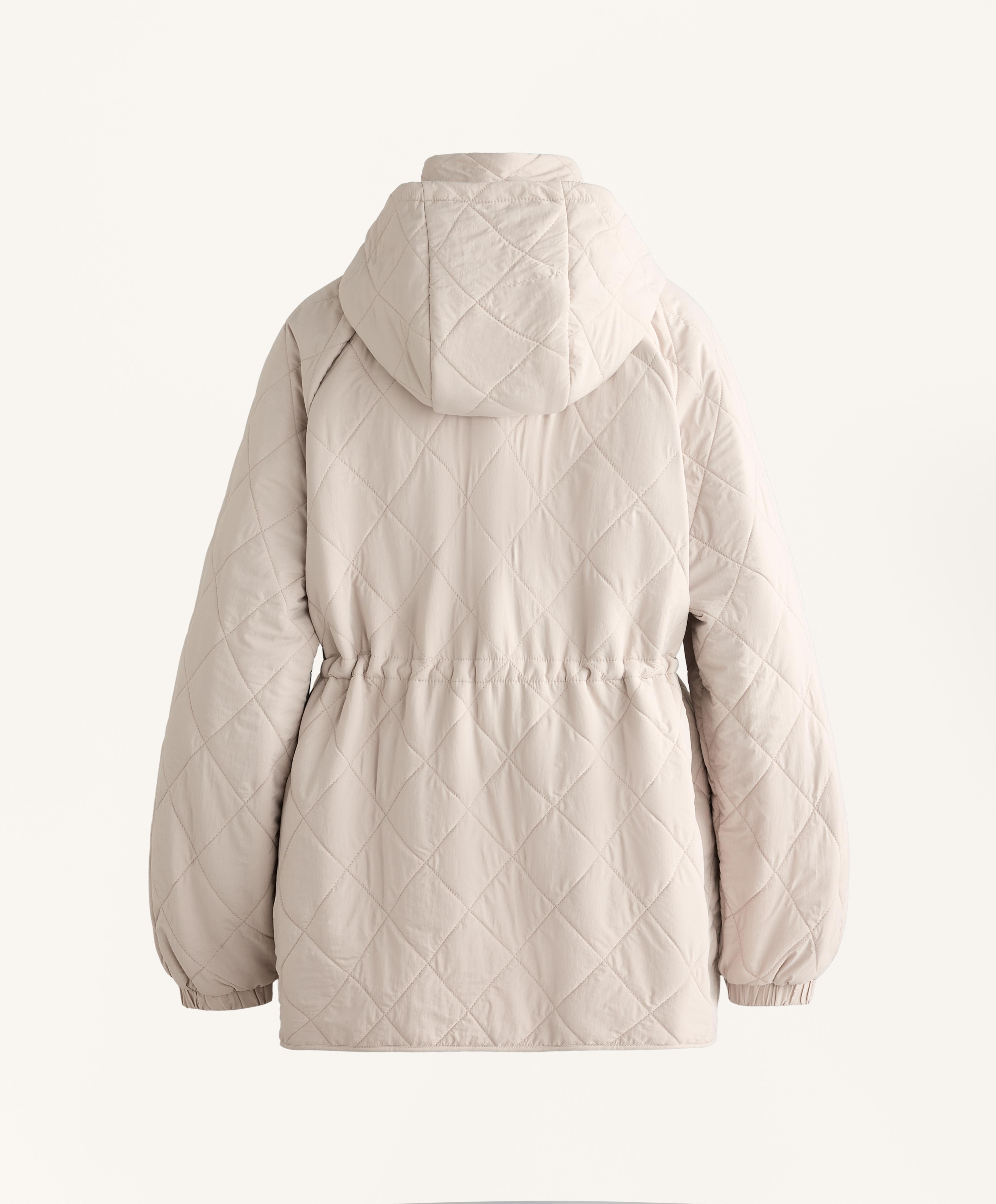 FELLEX® AEROGEL long padded jacket — PALE MINK